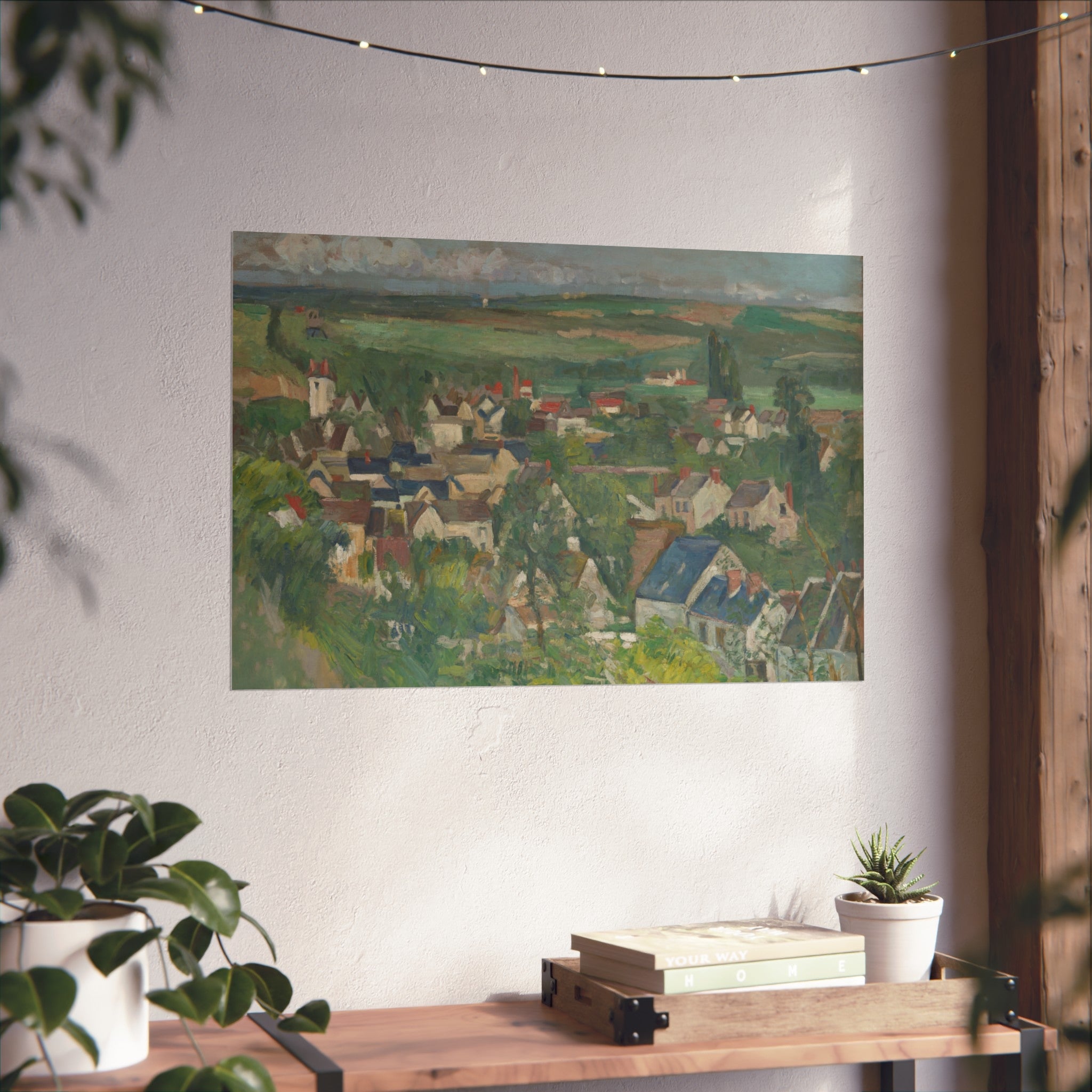 Paul Cezanne - Auvers, Panoramic View | Fine Art Poster