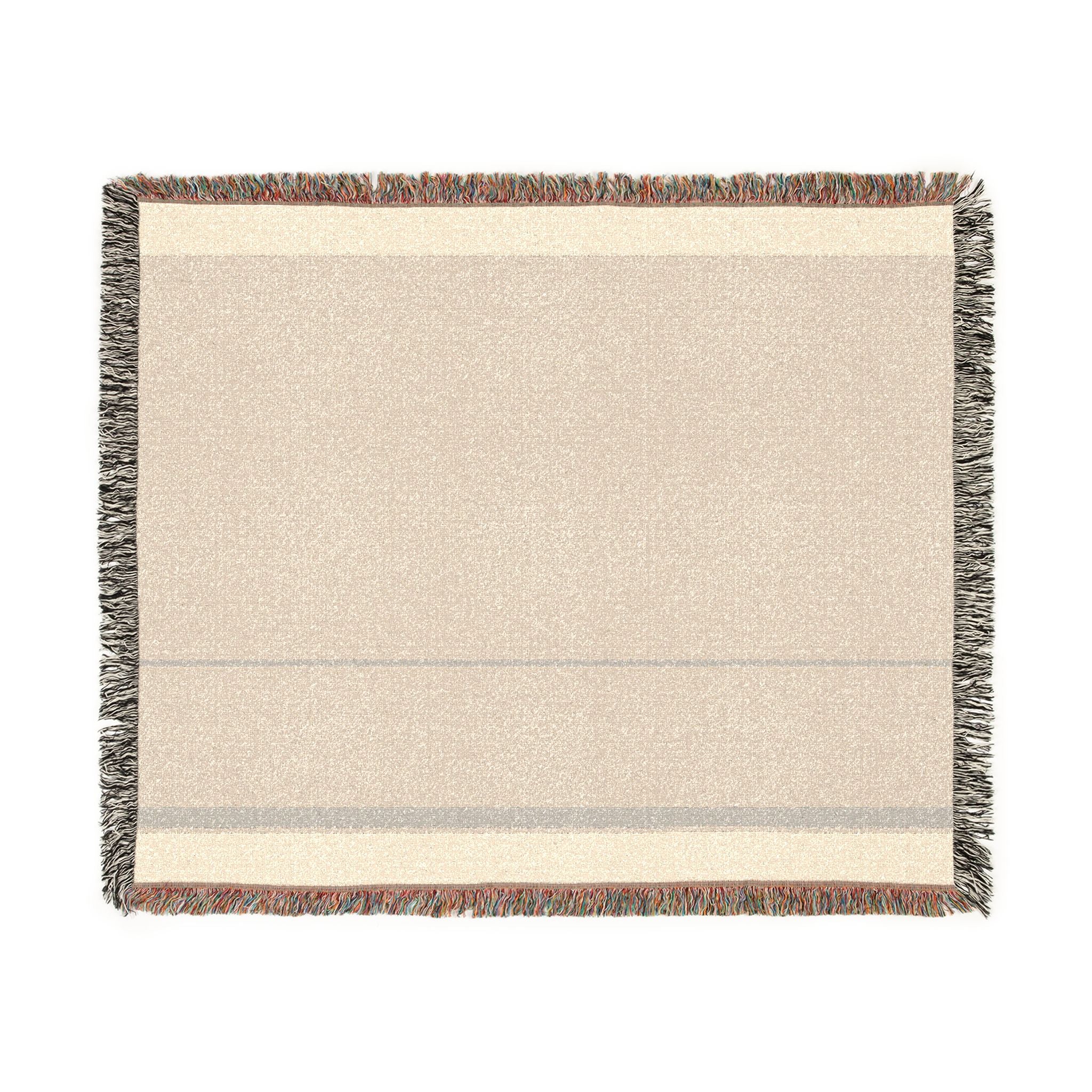 Quiet Throw — Sand · Oat · Stone