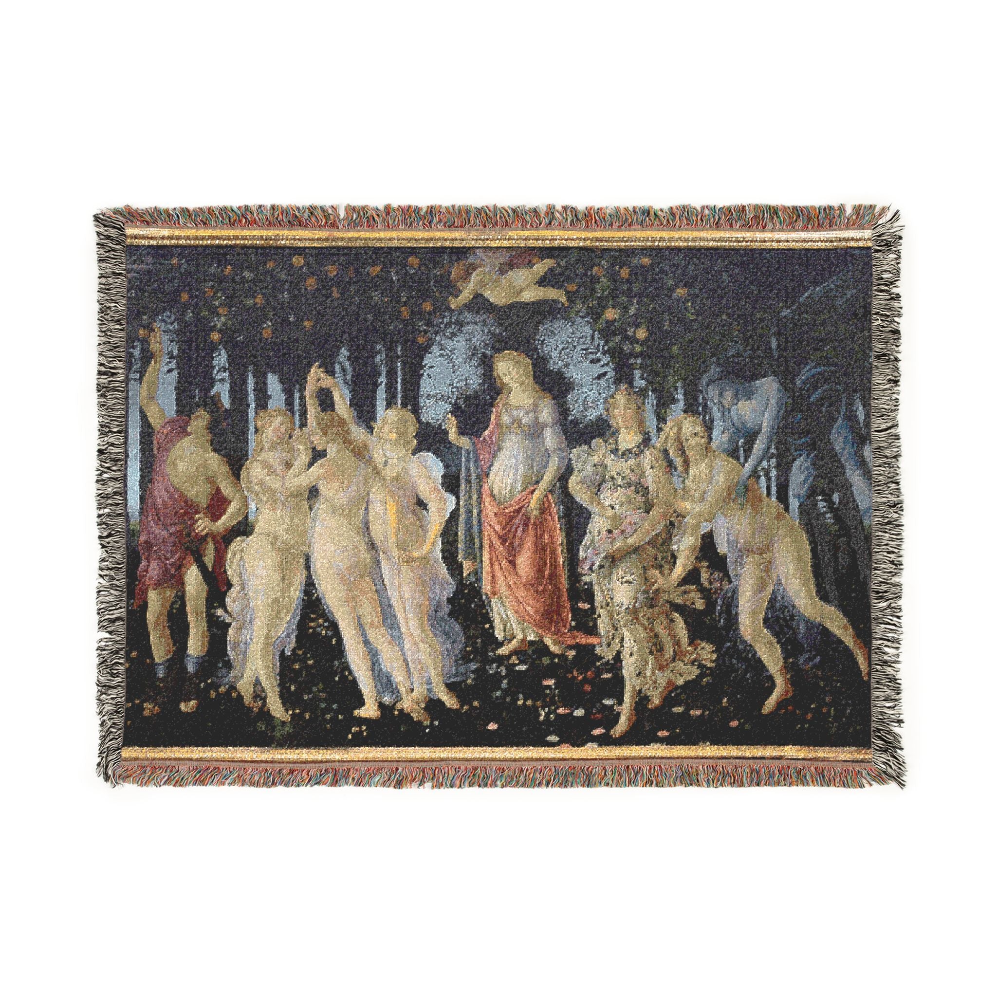 Primavera (Botticelli) | Woven Tapestry Blanket