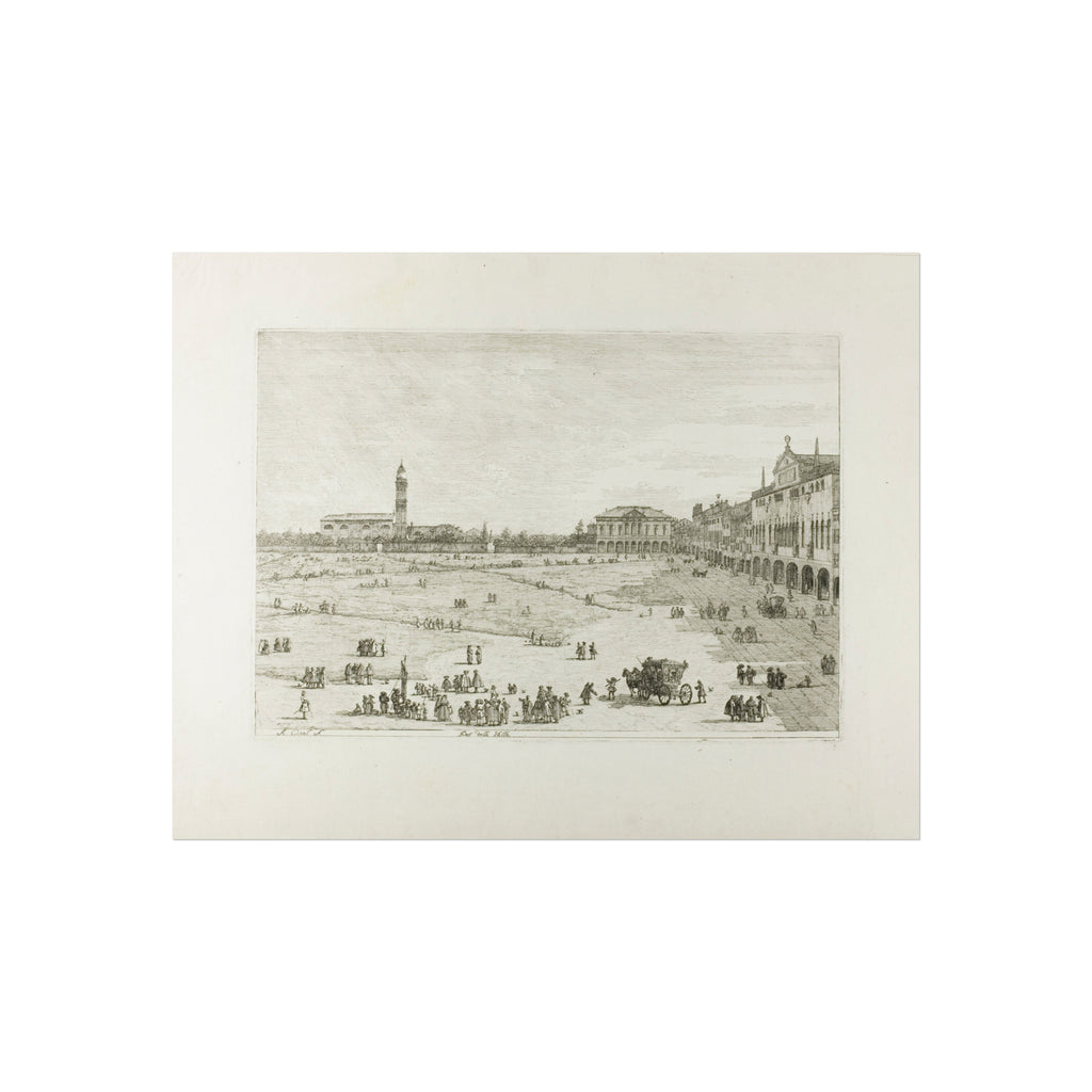 Canaletto - Prà della Valle, from Vedute | Fine Art Poster