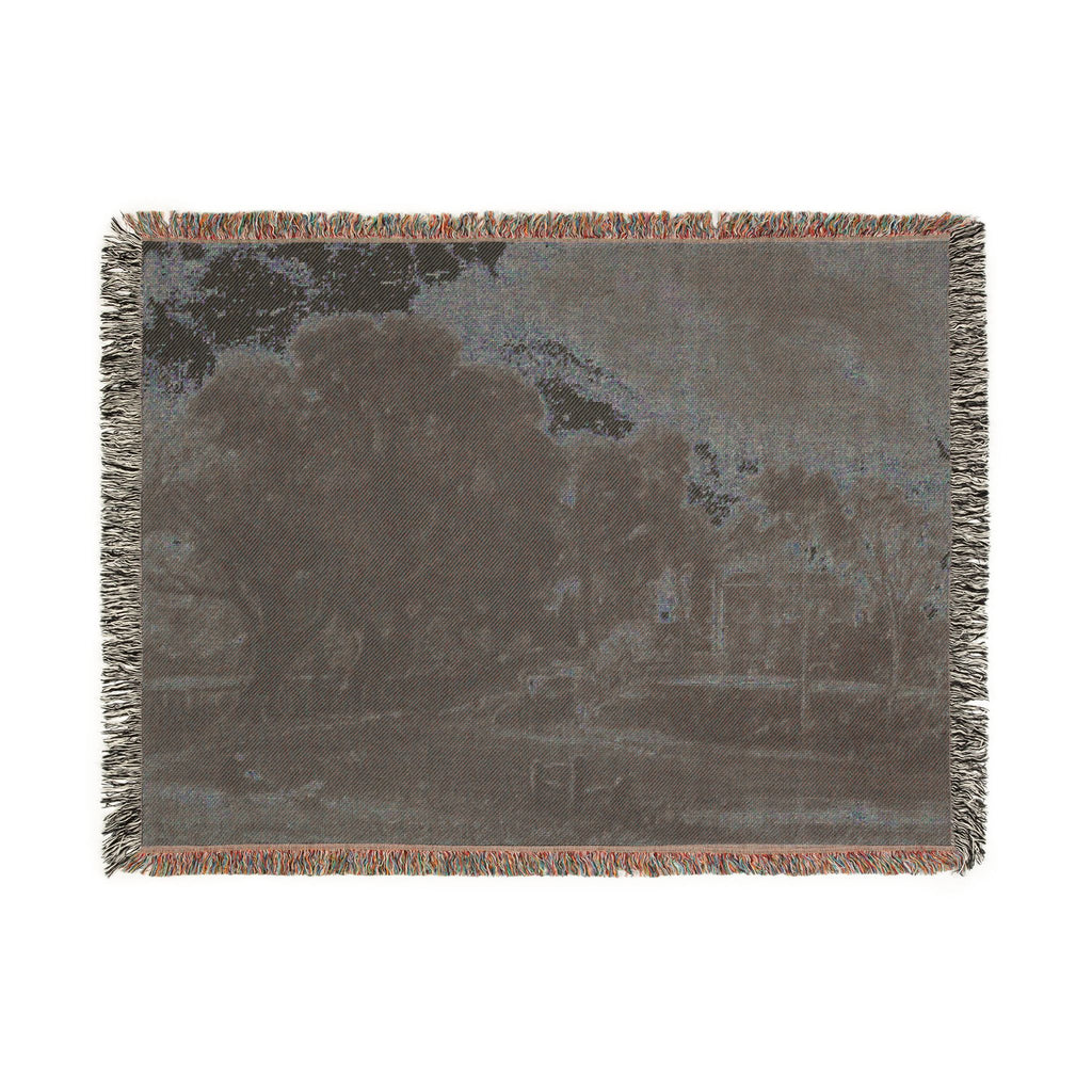 David Lucas - Frontispiece, to Mr. Constable's English Landscape, East Bergholt, Suffolk | Woven Tapestry Blanket