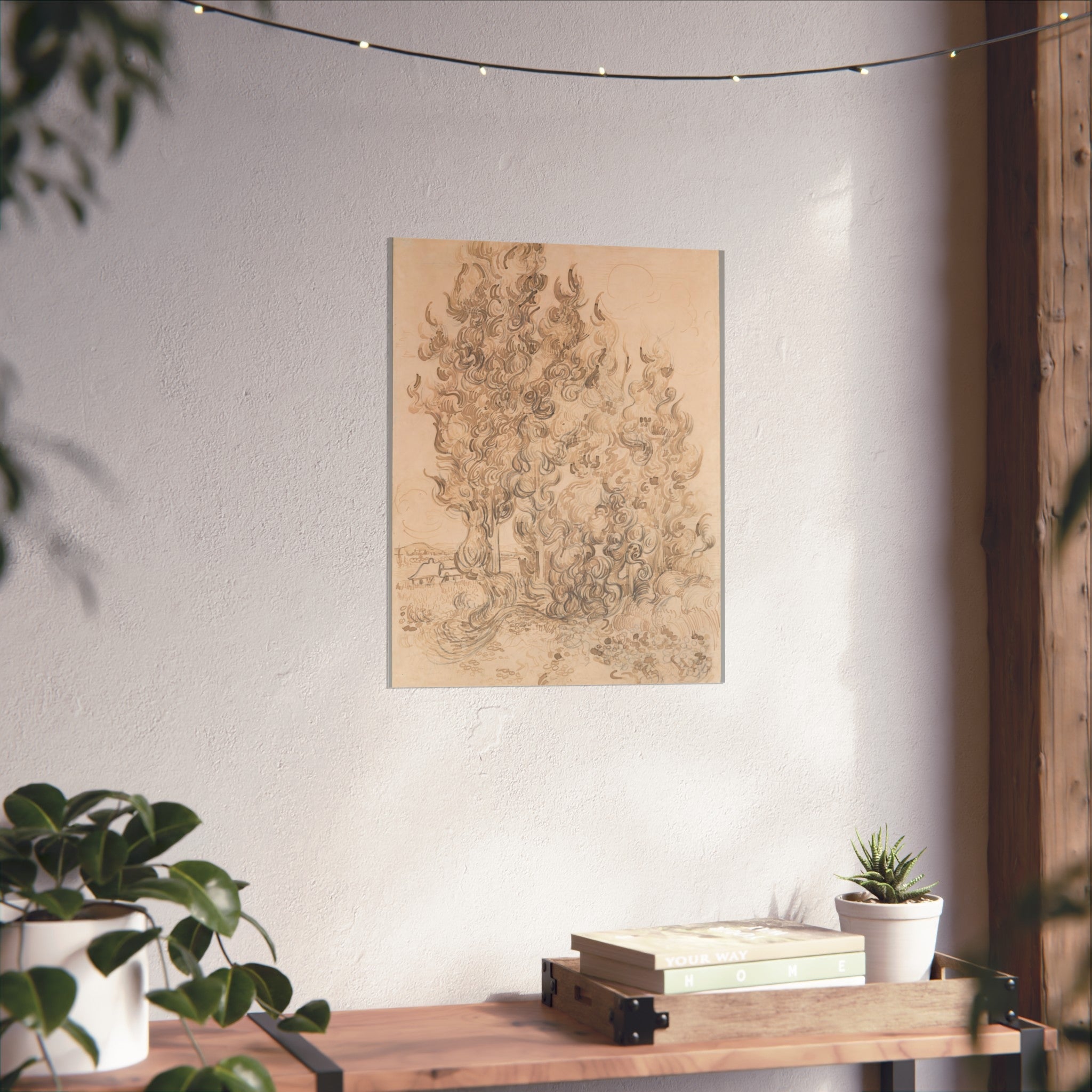 Vincent van Gogh - Cypresses | Fine Art Poster