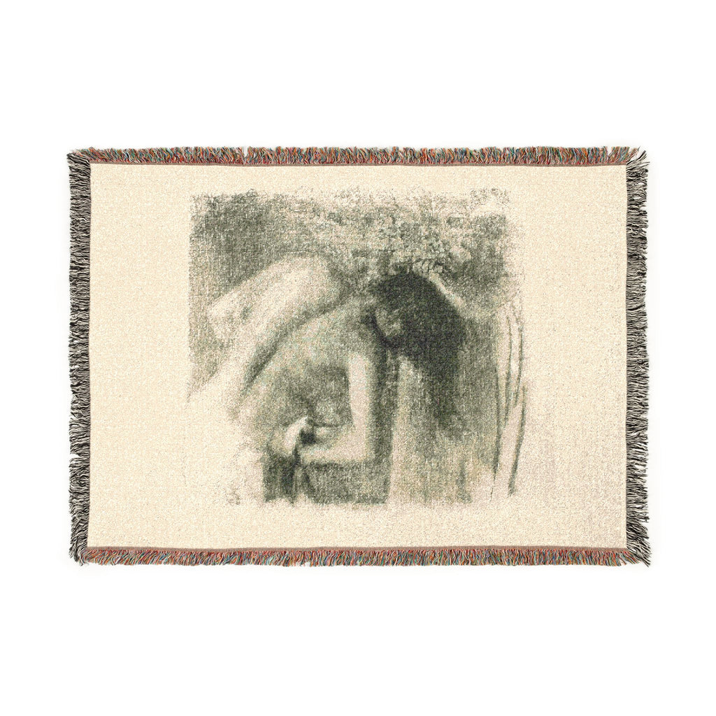 Hilaire Germain Edgar Degas - After the Bath (large version) | Woven Tapestry Blanket