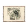 Hilaire Germain Edgar Degas - After the Bath (large version) | Woven Tapestry Blanket