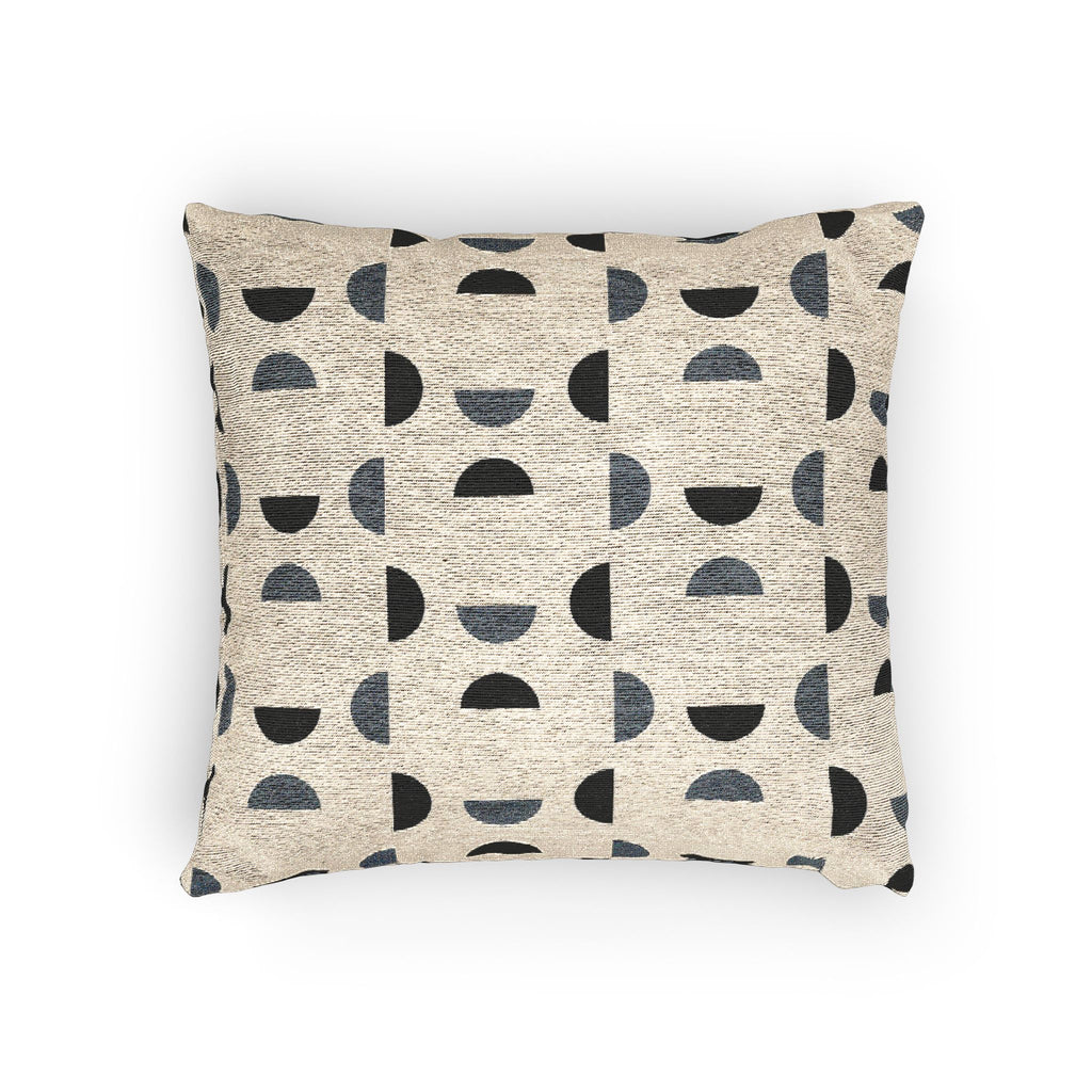 Inkwell Half Moon Woven Pillow
