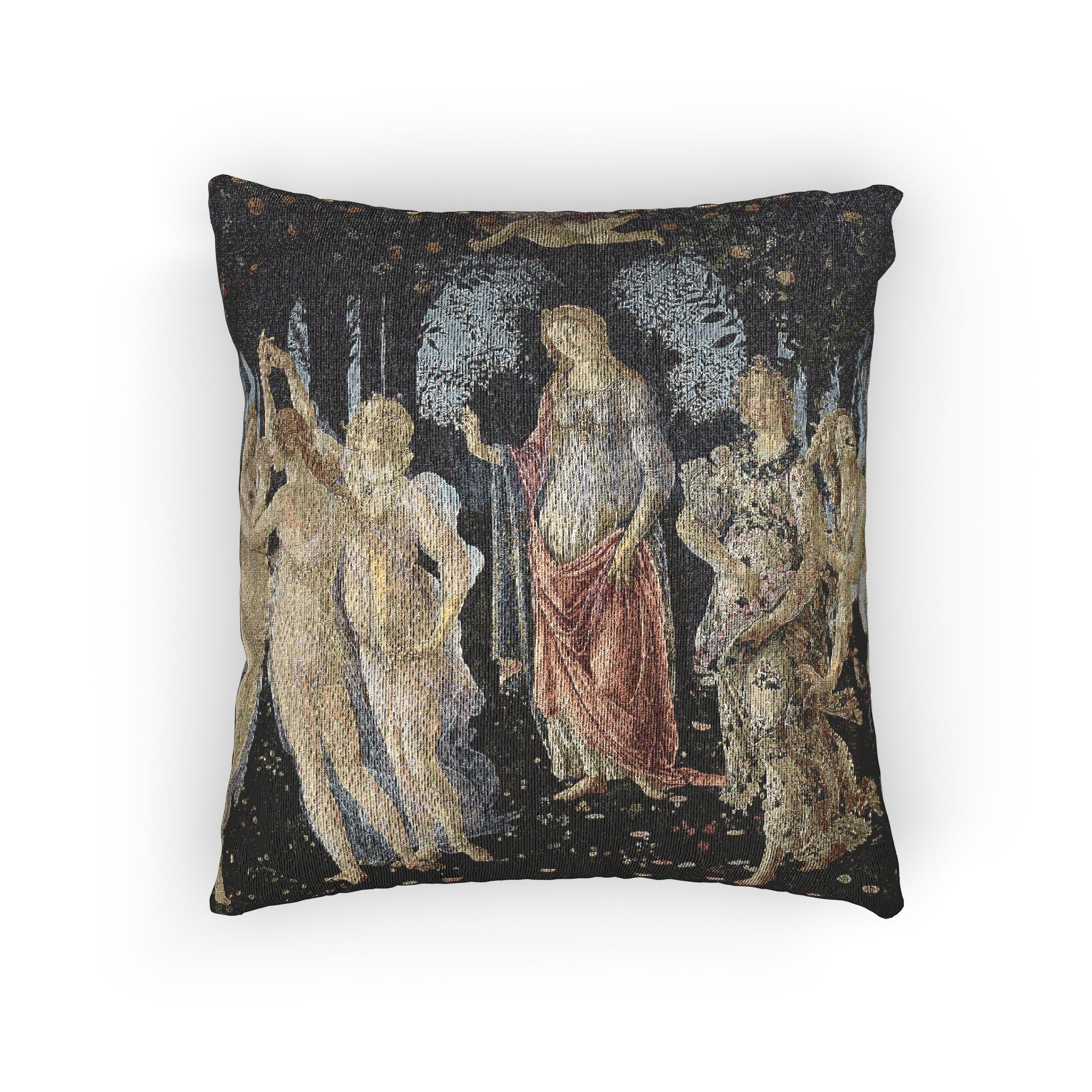 Primavera (Botticelli) | Woven Pillow
