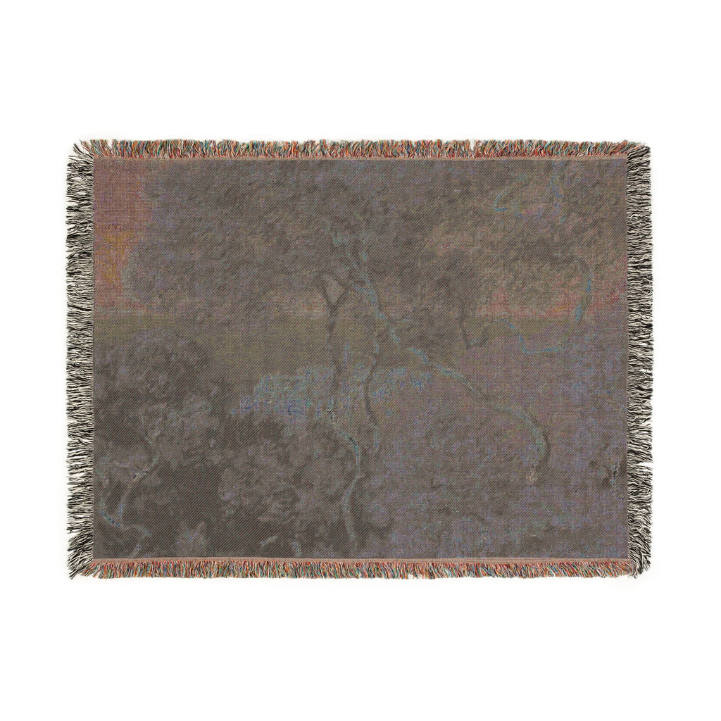 Claude Monet - Bordighera | Woven Tapestry Blanket