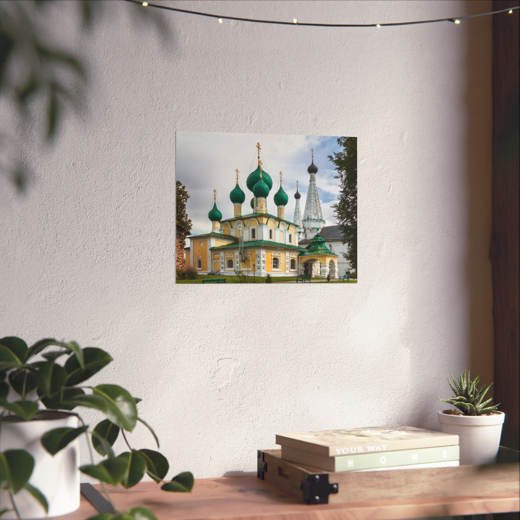 Church of the Beheading of Saint John the Baptist Alekseyevsky Monastery Uglich 2023-07-22 7459 | Fine Art Poster