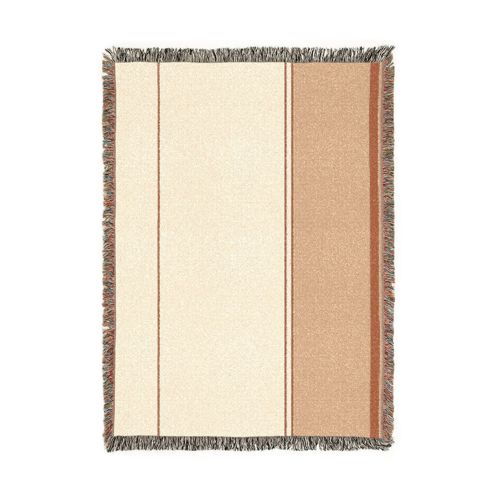 Ember Throw — Warm White · Honey · Clay