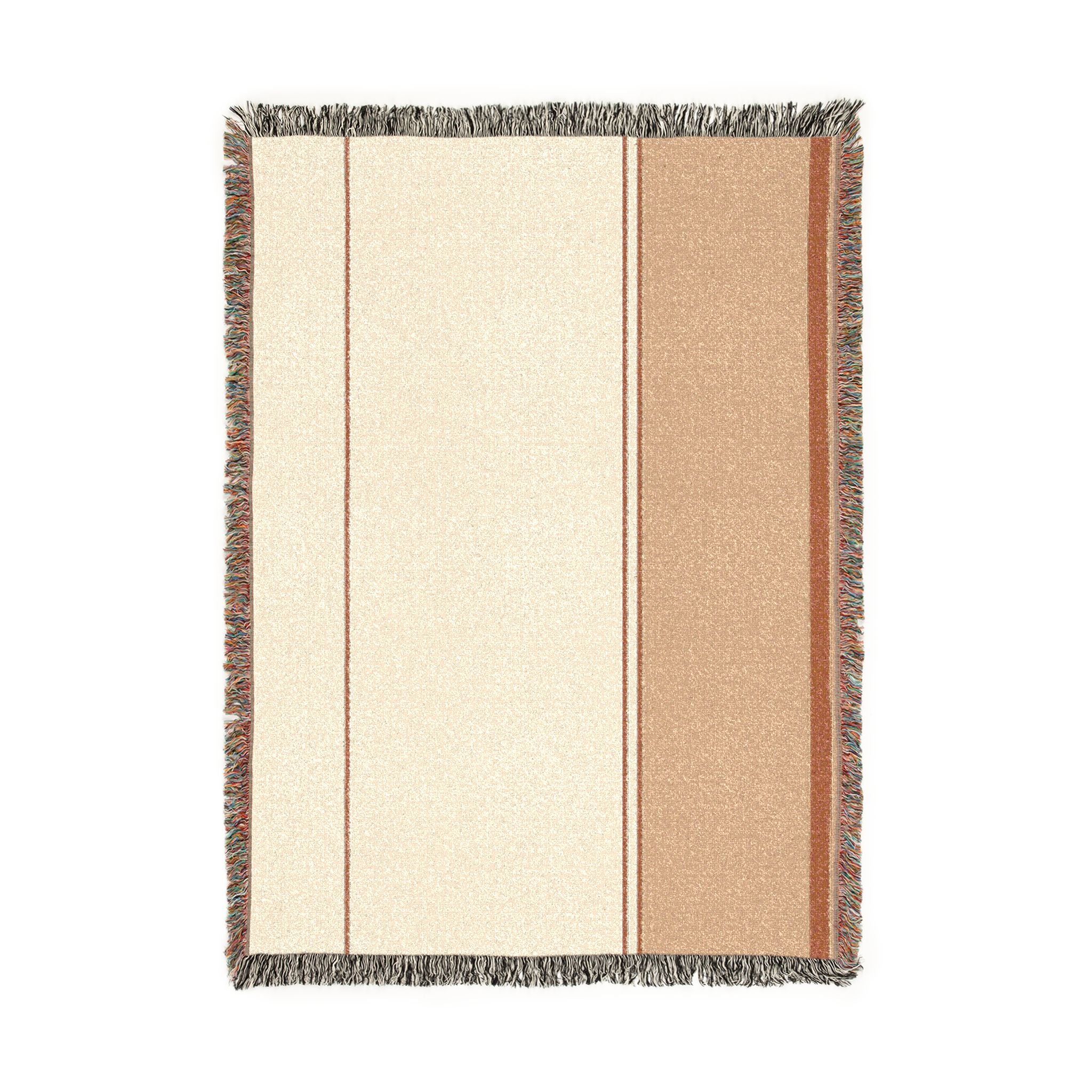 Ember Throw — Warm White · Honey · Clay