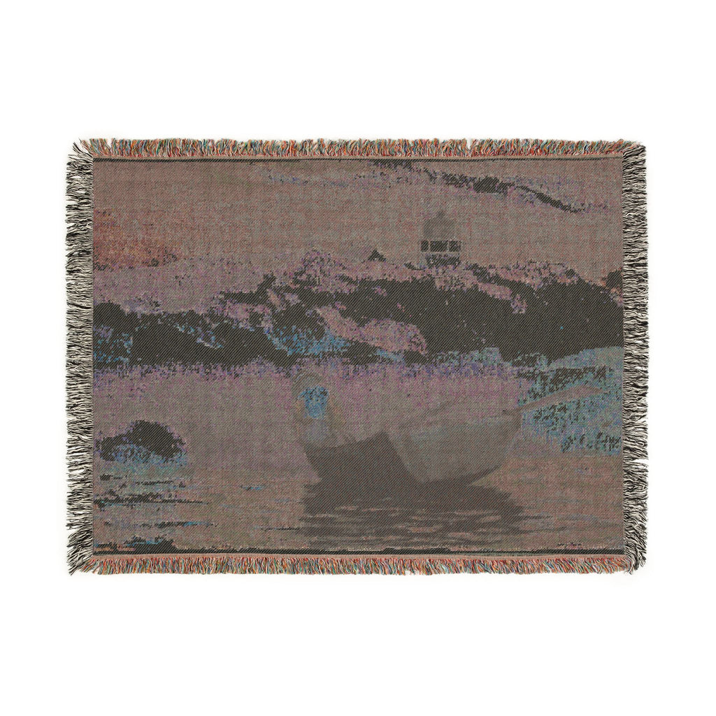 Winslow Homer - Boy in Boat, Gloucester | Woven Tapestry Blanket