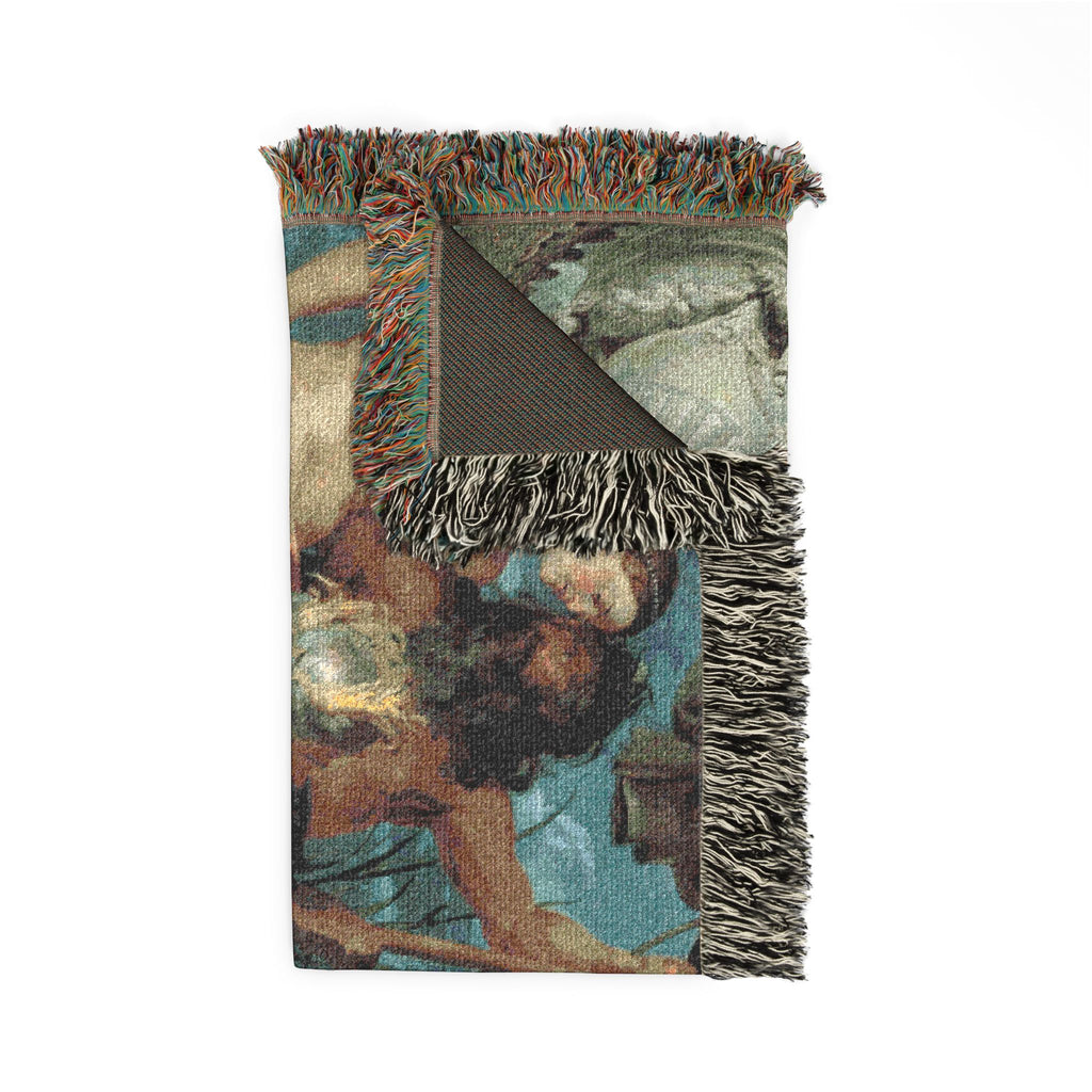 Peter Paul Rubens - The Four Continents | Woven Tapestry Blanket