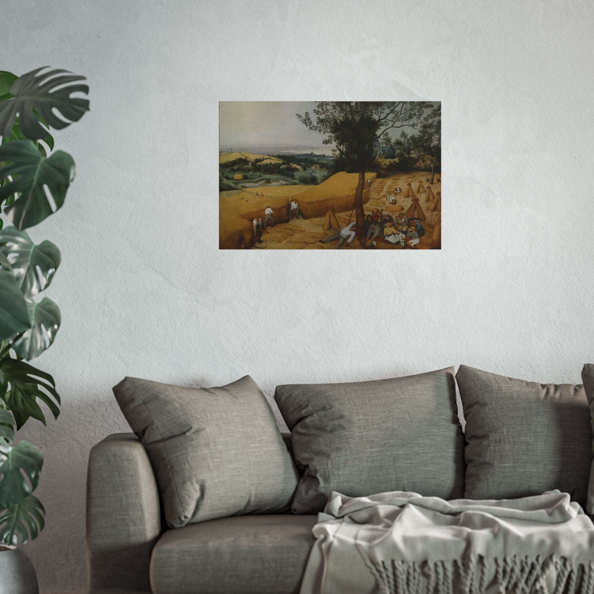Pieter Bruegel the Elder- The Harvesters - Google Art Project | Fine Art Poster