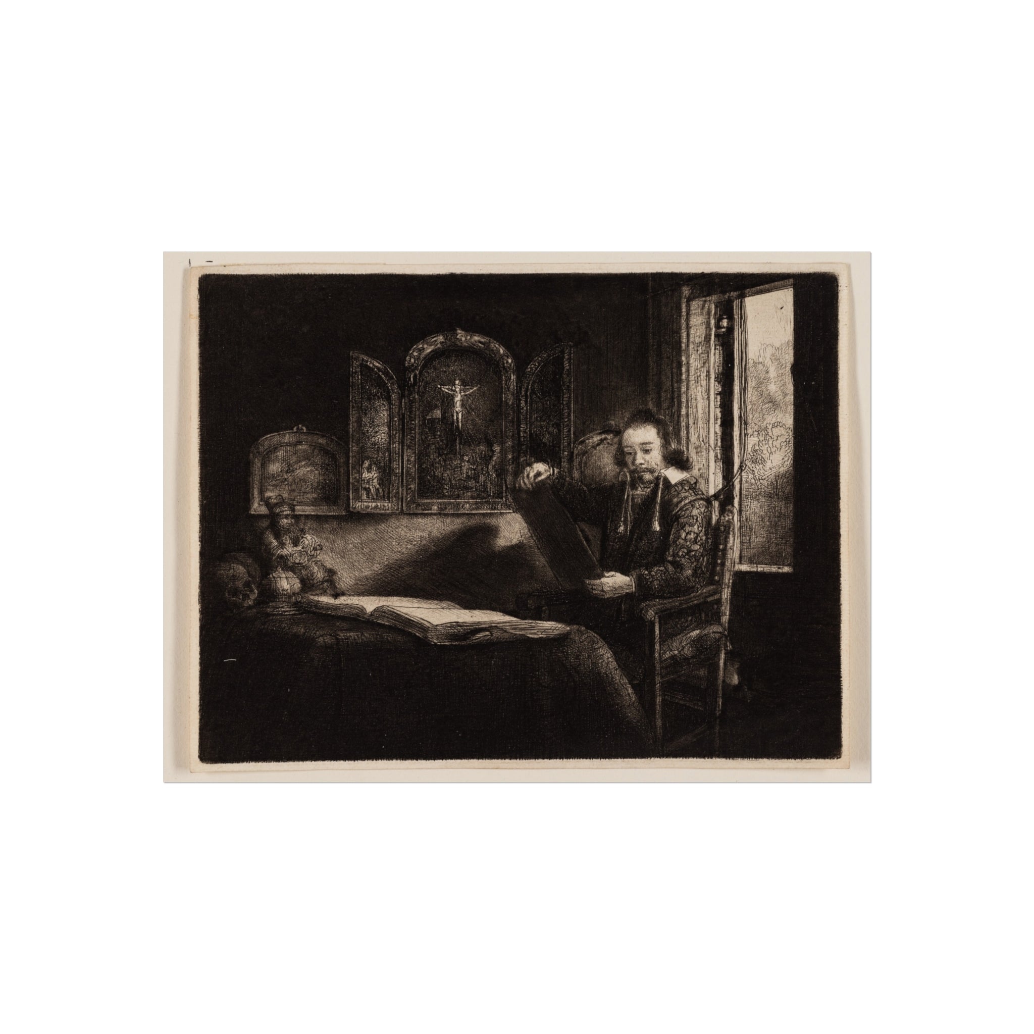 Rembrandt van Rijn - Abraham Francen, Apothecary | Fine Art Poster
