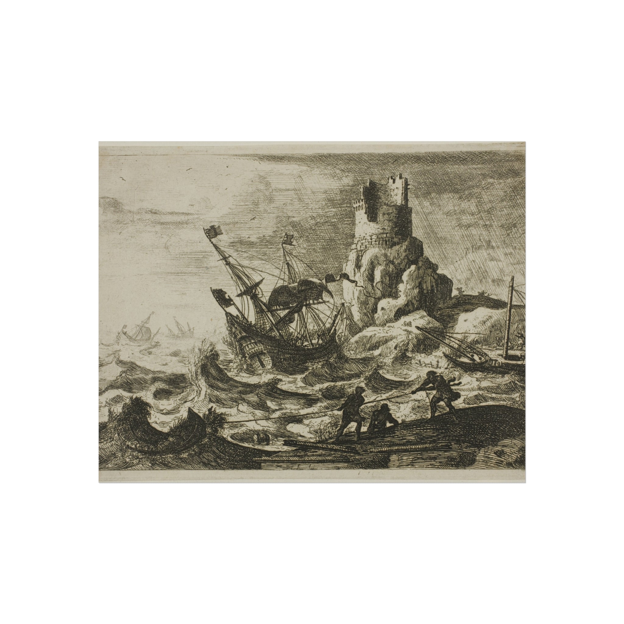 Claude Lorrain - The Shipwreck | Fine Art Poster