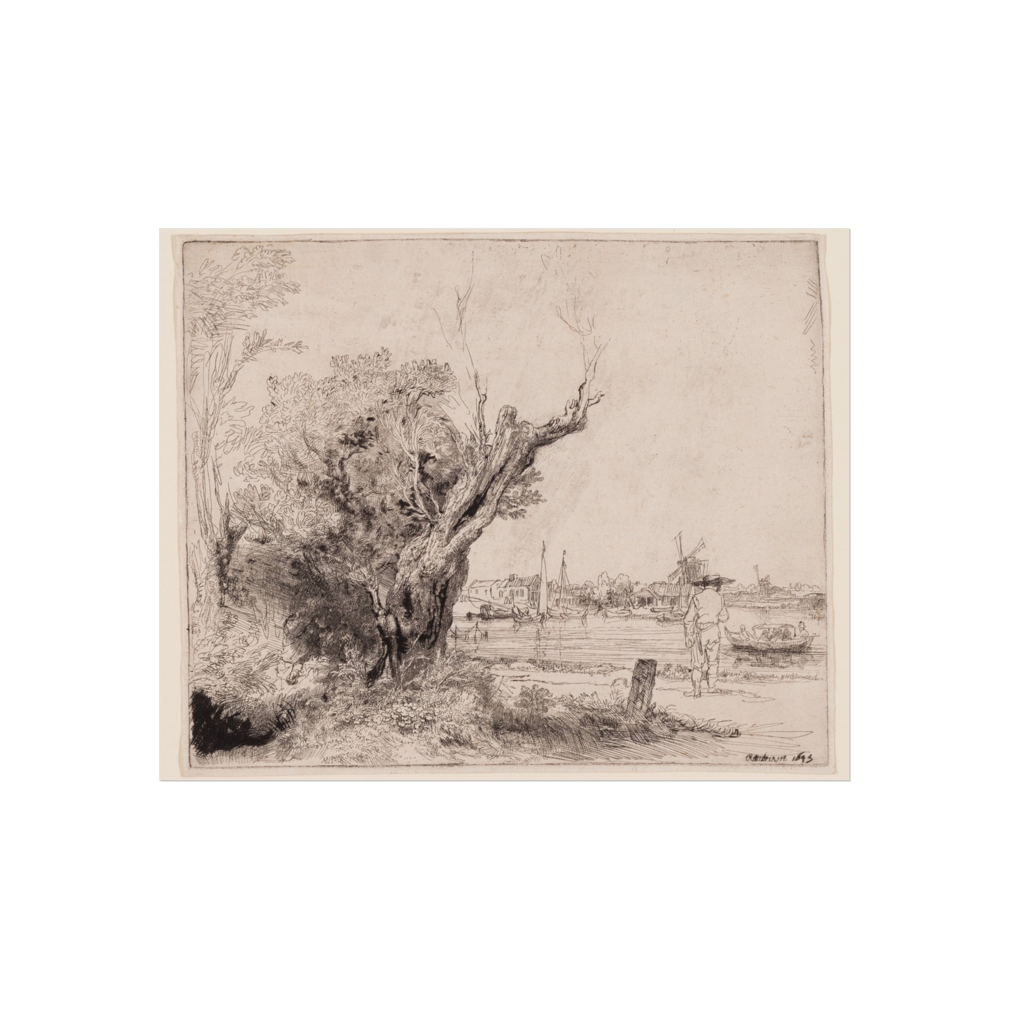 Rembrandt van Rijn - The Omval | Fine Art Poster