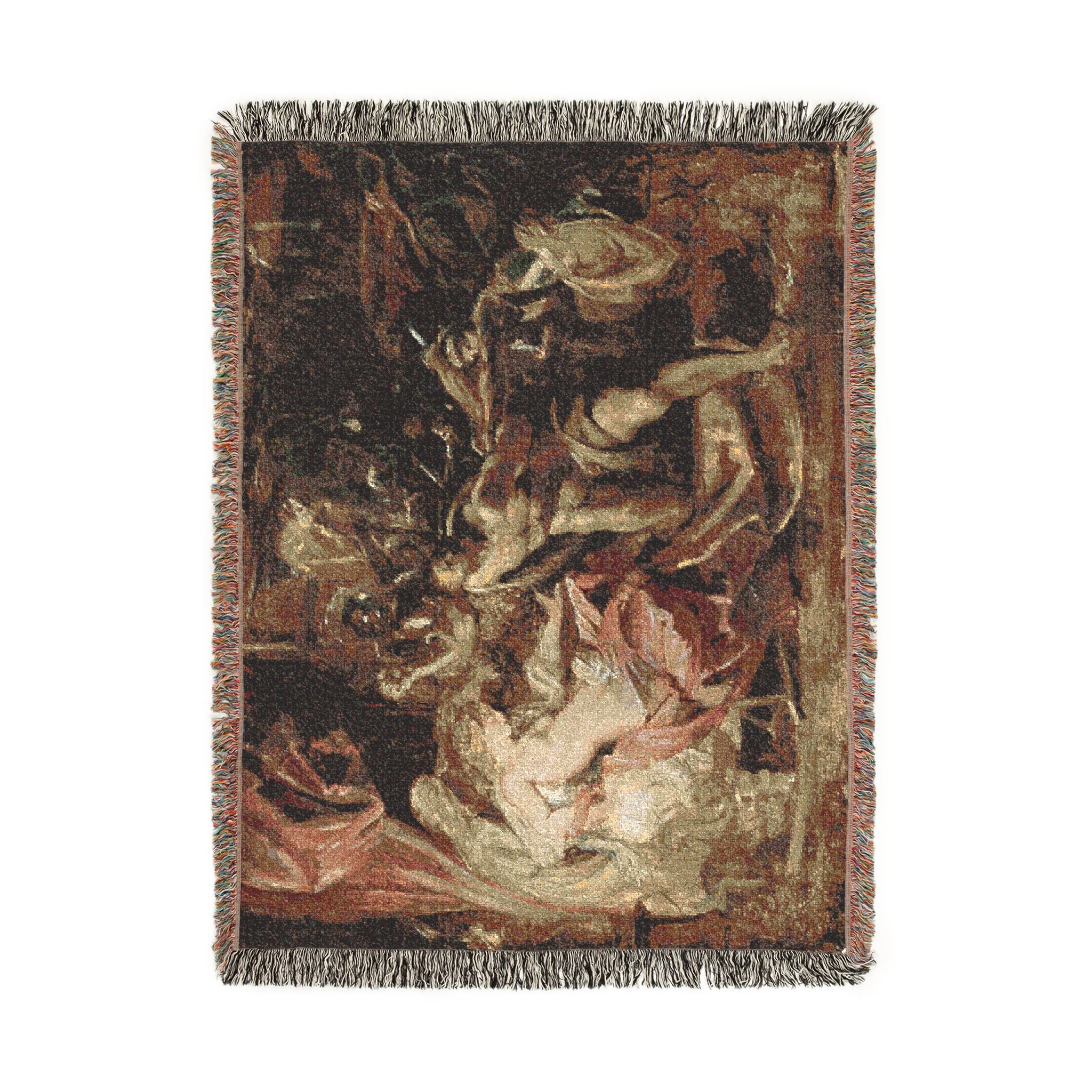 Peter Paul Rubens - The Capture of Samson | Woven Tapestry Blanket