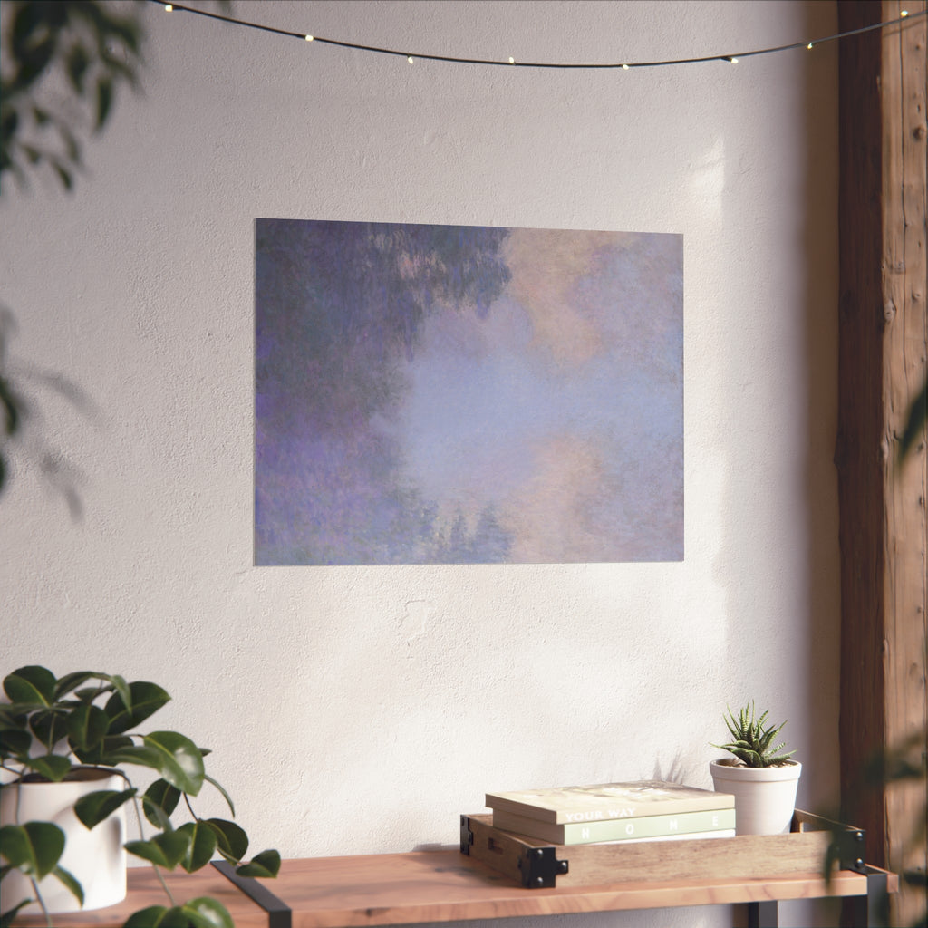 Claude Monet - Branch of the Seine near Giverny (Mist) | Fine Art Poster
