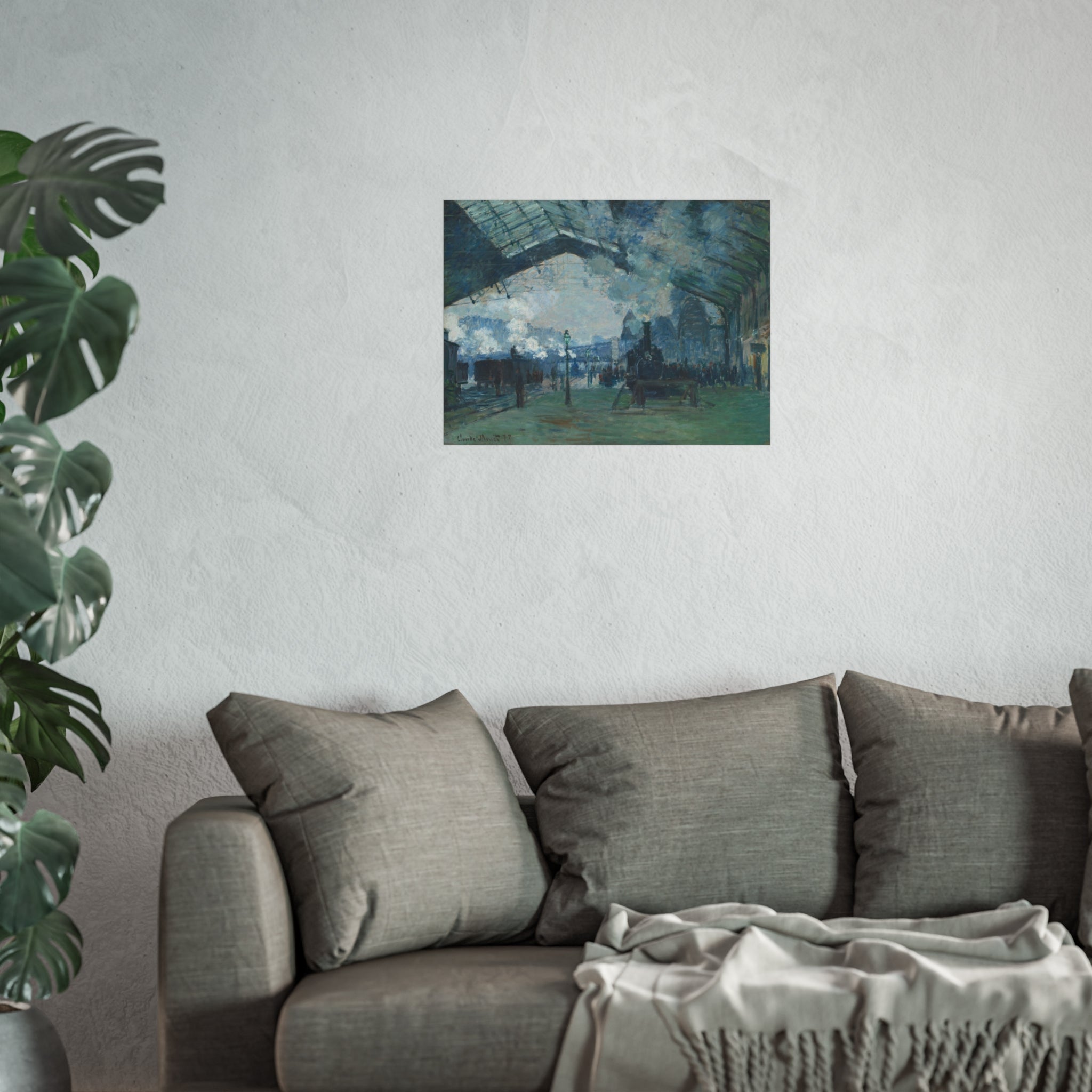 Claude Monet - Gare Saint-Lazare | Fine Art Poster