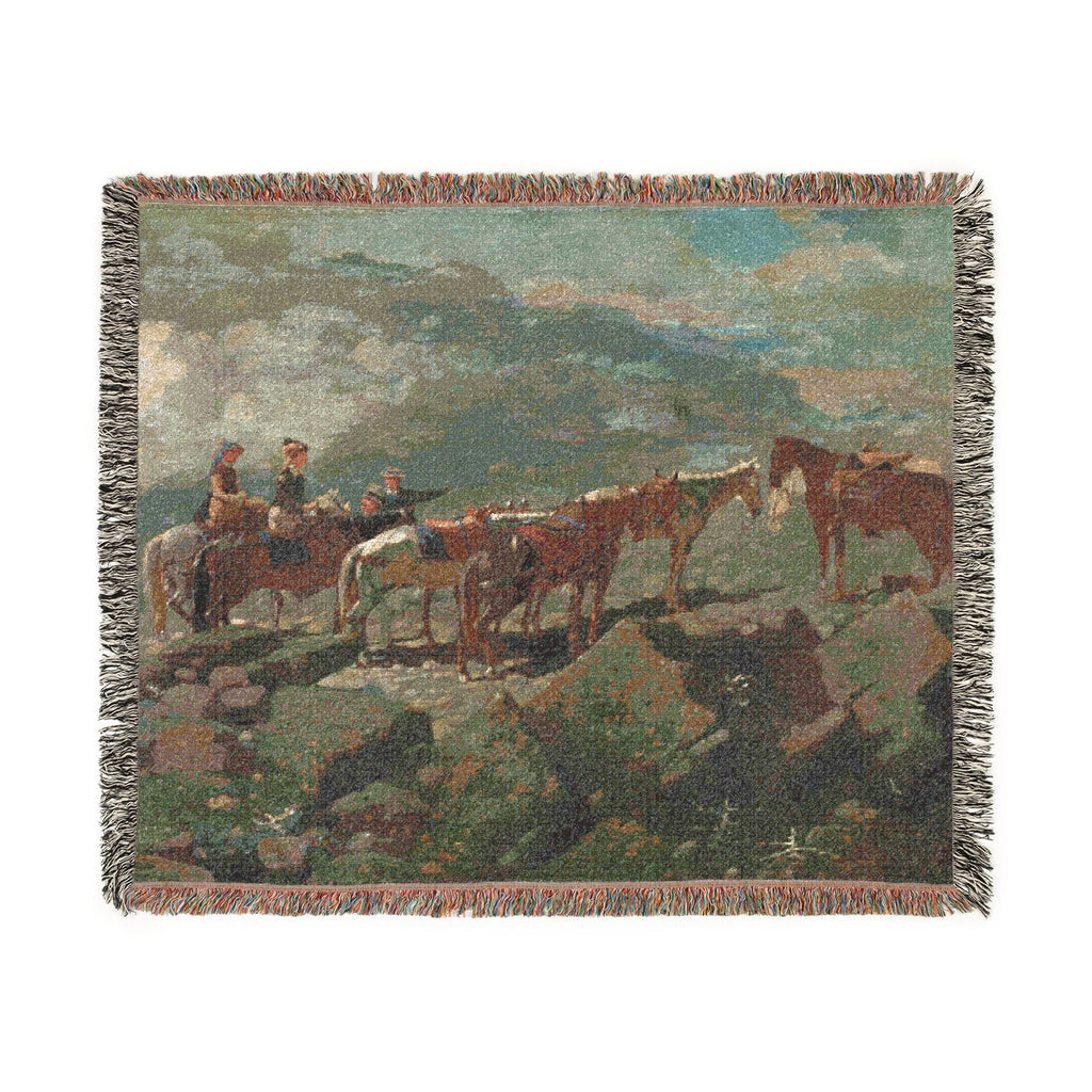 Winslow Homer - Mount Washington | Woven Tapestry Blanket
