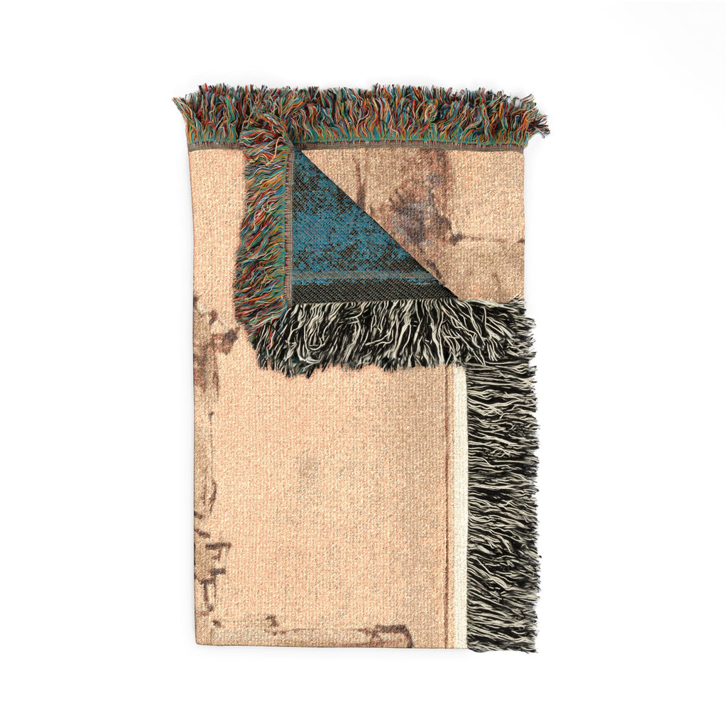 Rembrandt van Rijn - Kostverloren Castle in Decay | Woven Tapestry Blanket