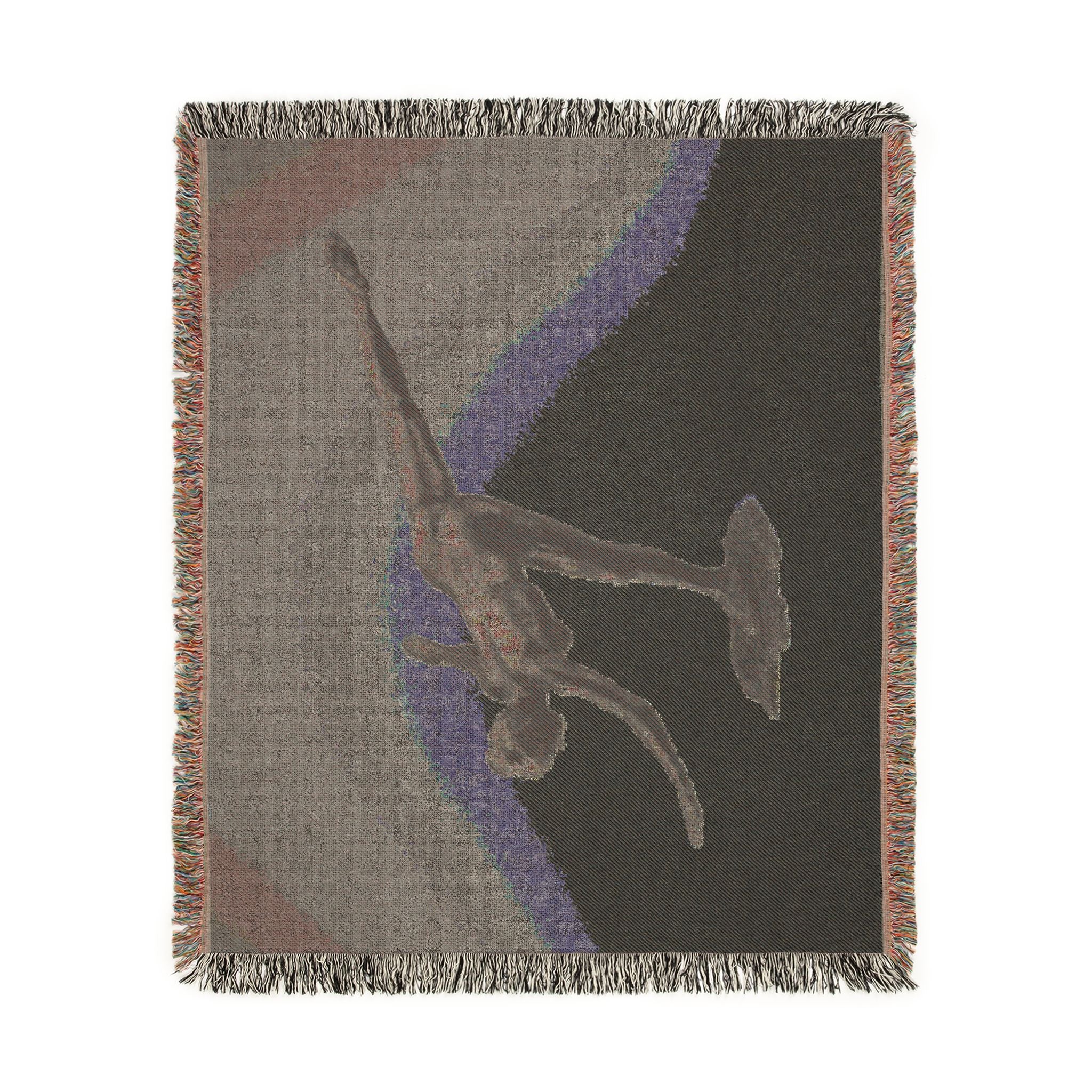 Hilaire Germain Edgar Degas - Arabesque | Woven Tapestry Blanket