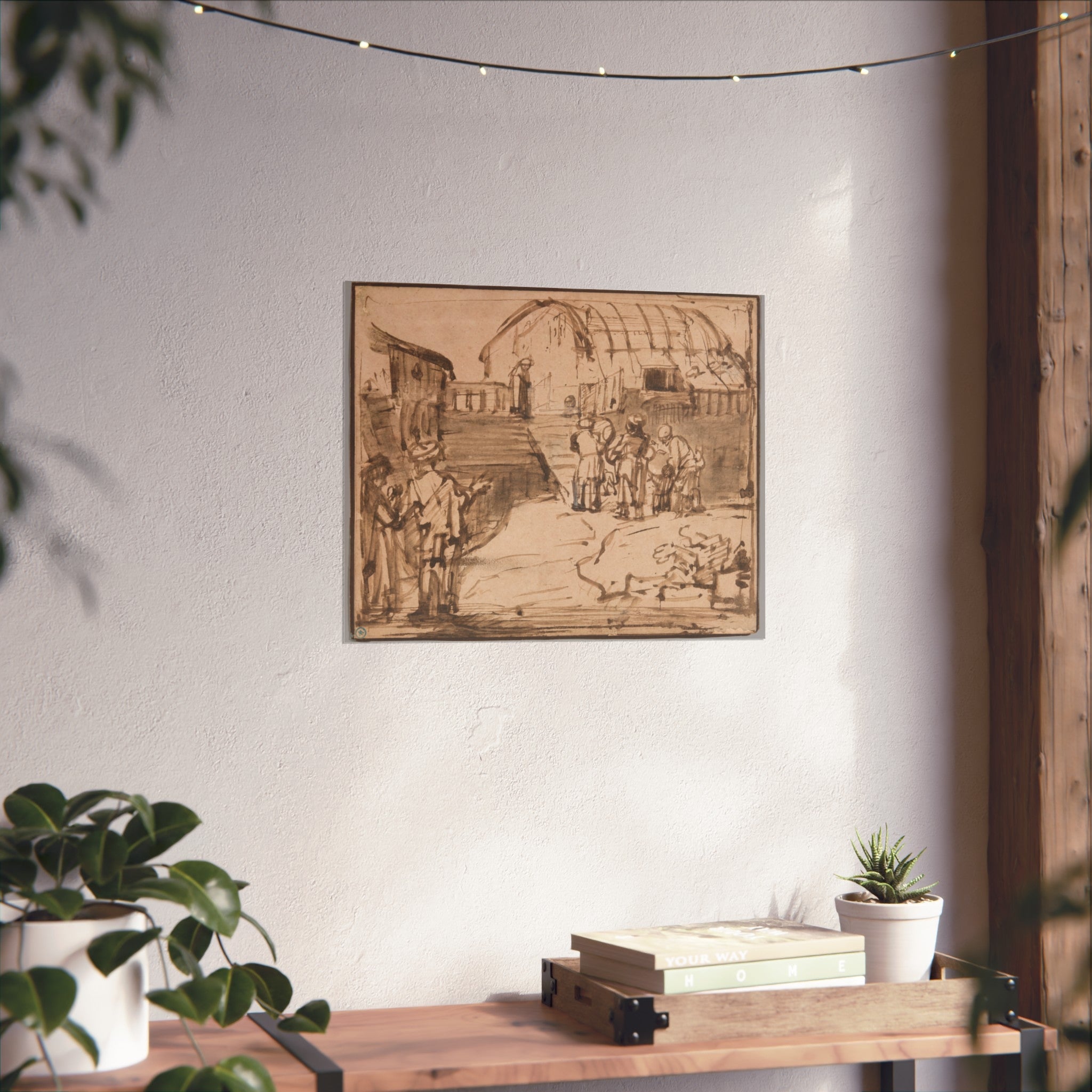 Rembrandt van Rijn - Noah's Ark | Fine Art Poster