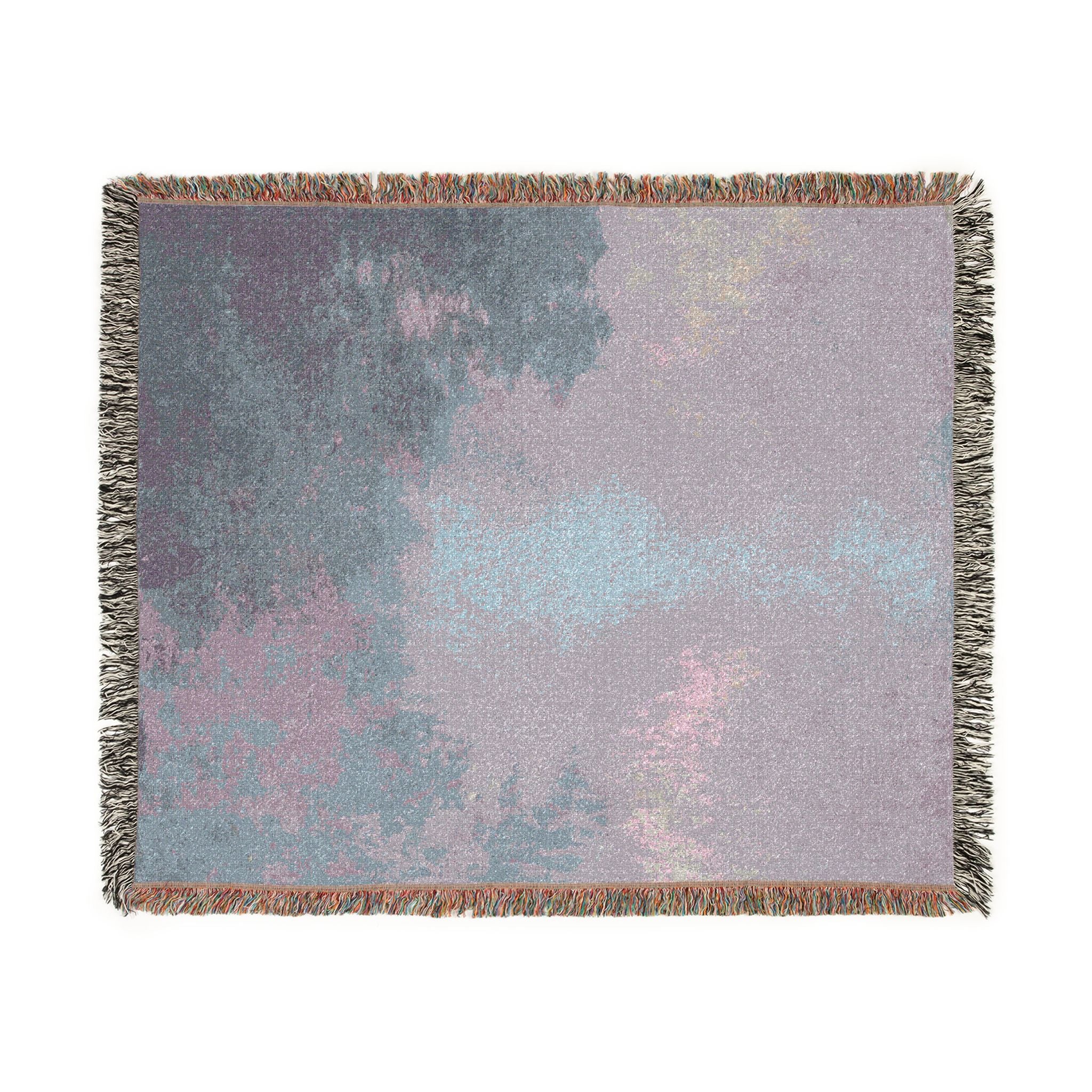 Claude Monet - Branch of the Seine near Giverny (Mist) | Woven Tapestry Blanket
