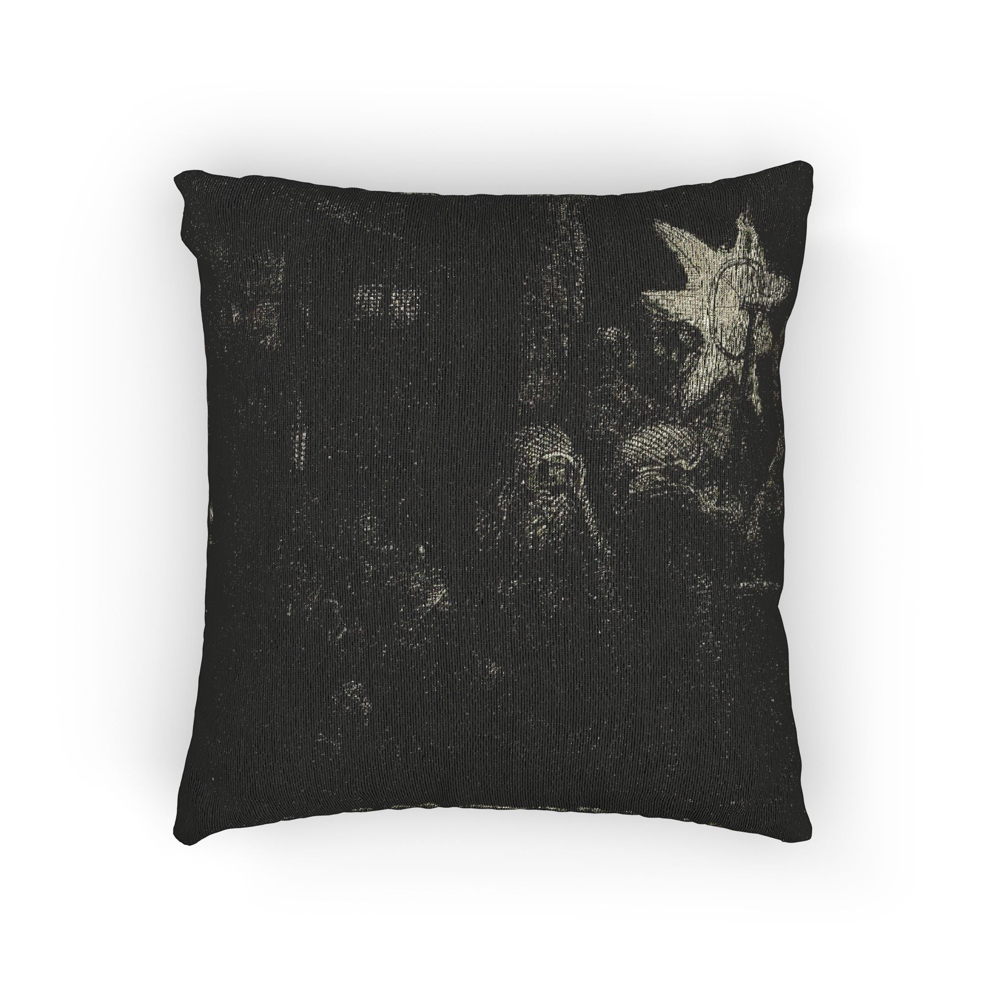 Rembrandt van Rijn - The Star of the Kings A Night Piece | Woven Pillow