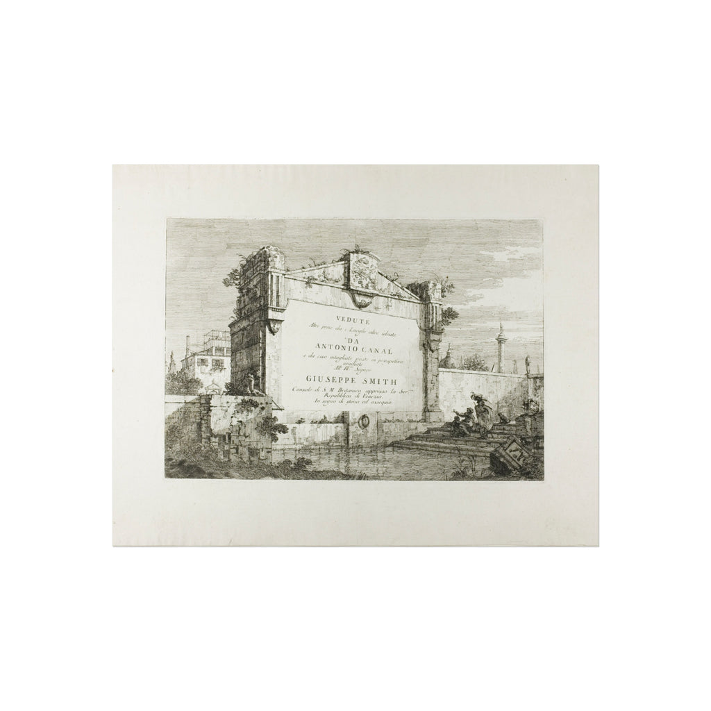 Canaletto - Title Page, from Vedute | Fine Art Poster