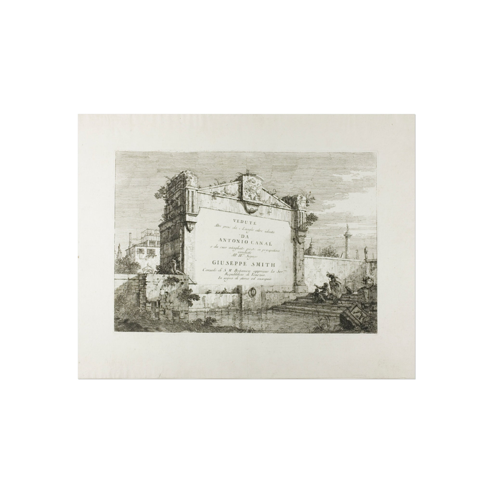 Canaletto - Title Page, from Vedute | Fine Art Poster
