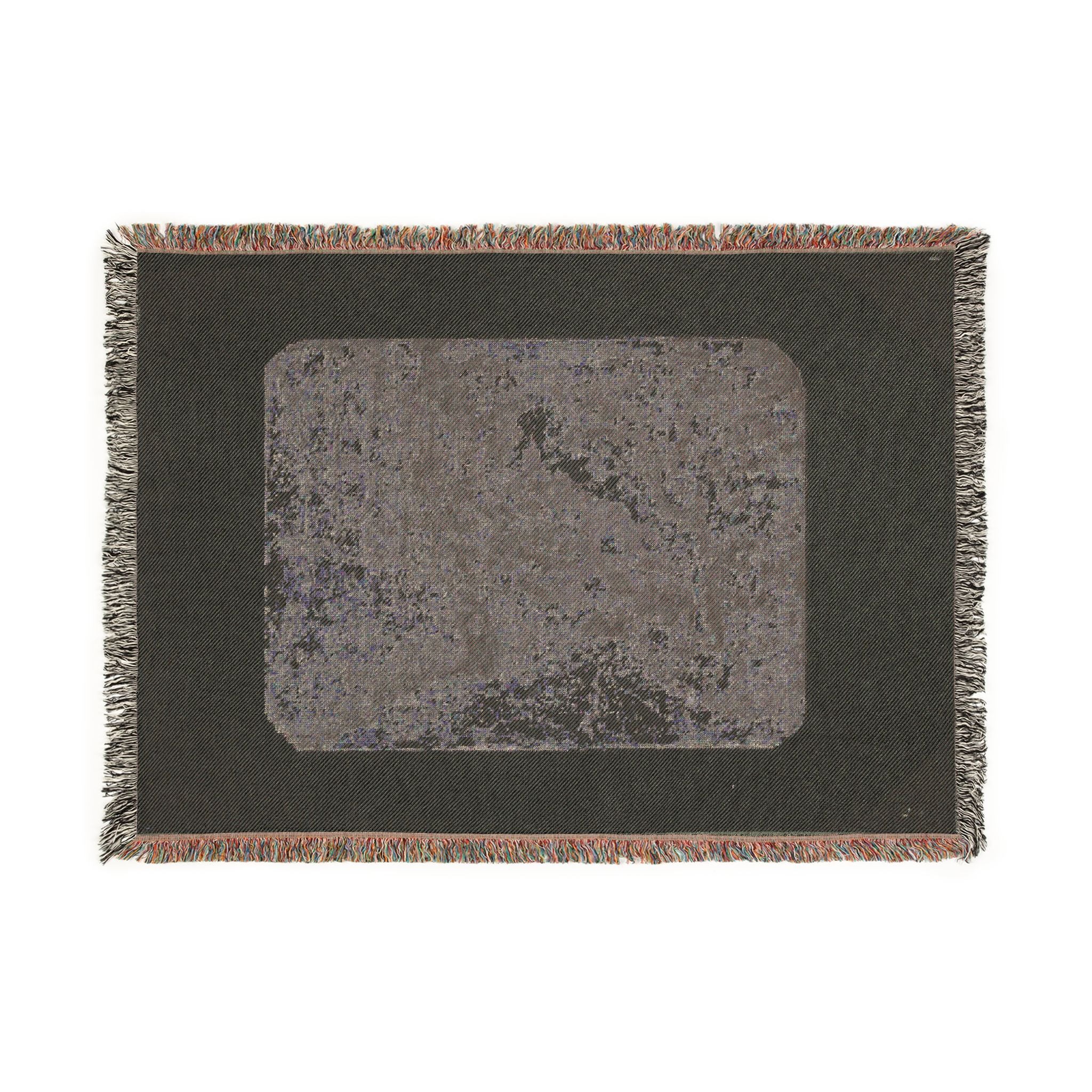 Camille Pissarro - Wooded Lane at Pontoise | Woven Tapestry Blanket