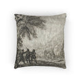 Claude Lorrain - Scene of Brigands | Woven Pillow
