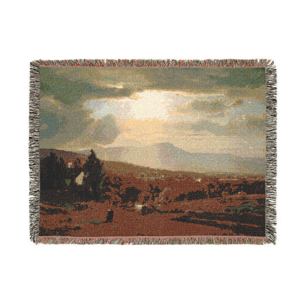George Inness - Catskill Mountains | Woven Tapestry Blanket
