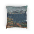 Paul Cezanne - The Bay of Marseille, Seen from L'Estaque | Woven Pillow