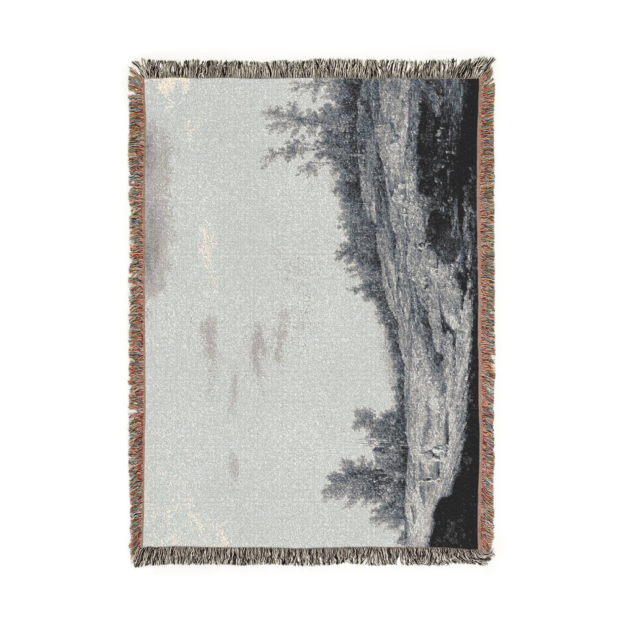 Aelbert Cuyp (1620 - 1691) - Spring landscape - 861G - Gemäldegalerie | Woven Tapestry Blanket