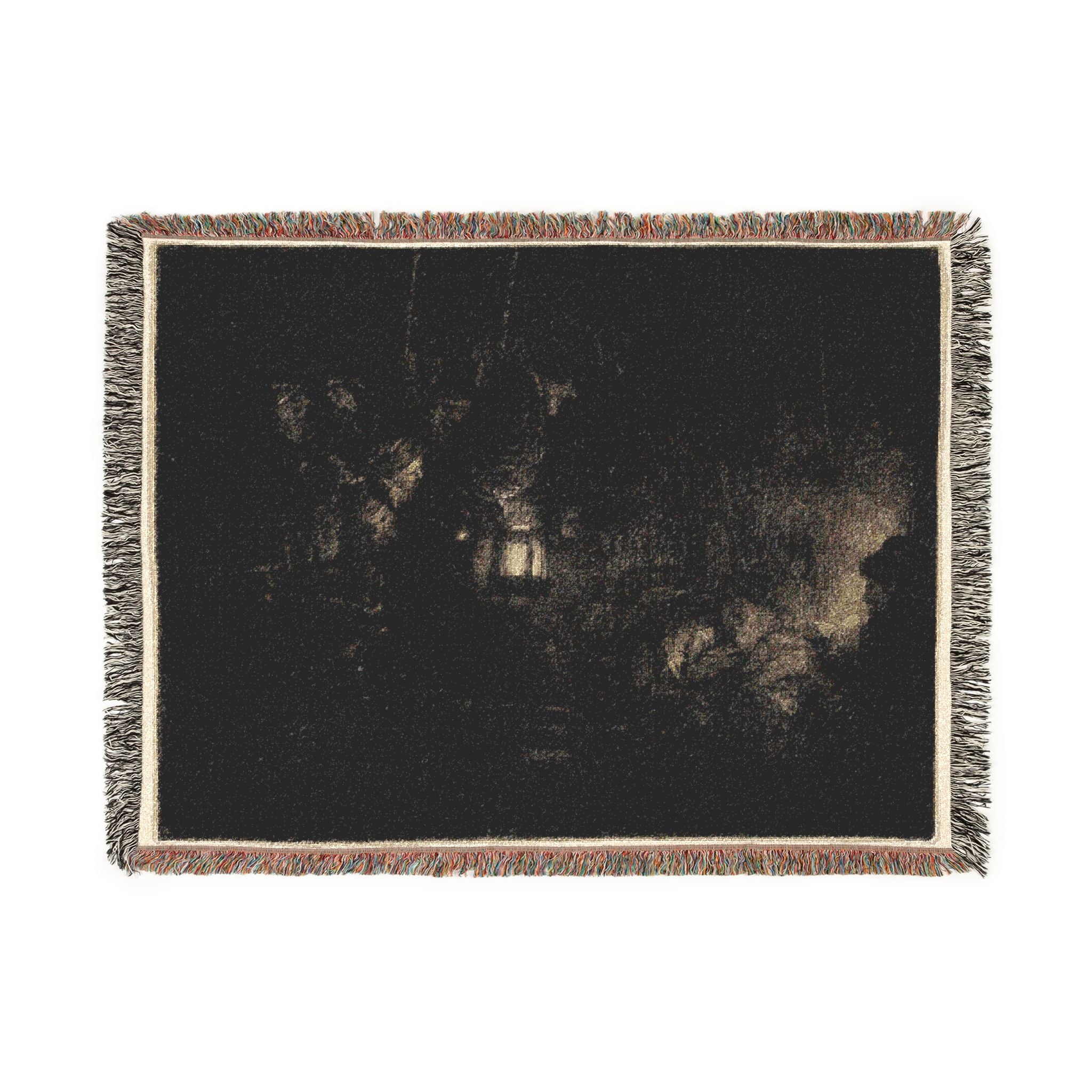 Rembrandt van Rijn - The Adoration of the Shepherds A Night Piece | Woven Tapestry Blanket