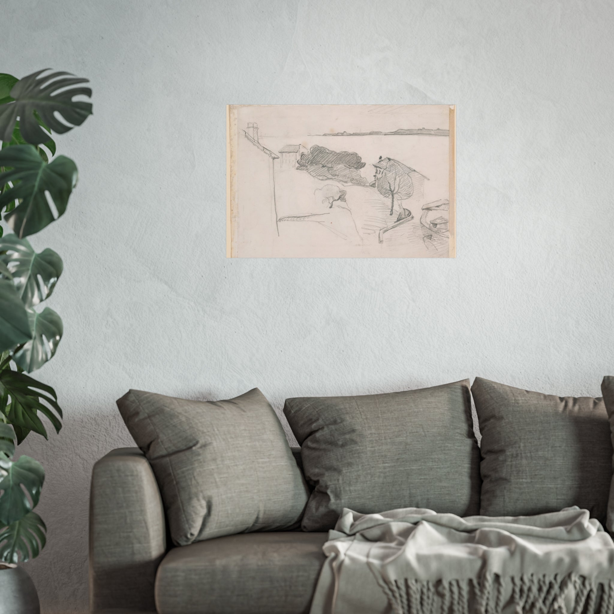Paul Cezanne - L'Estaque | Fine Art Poster
