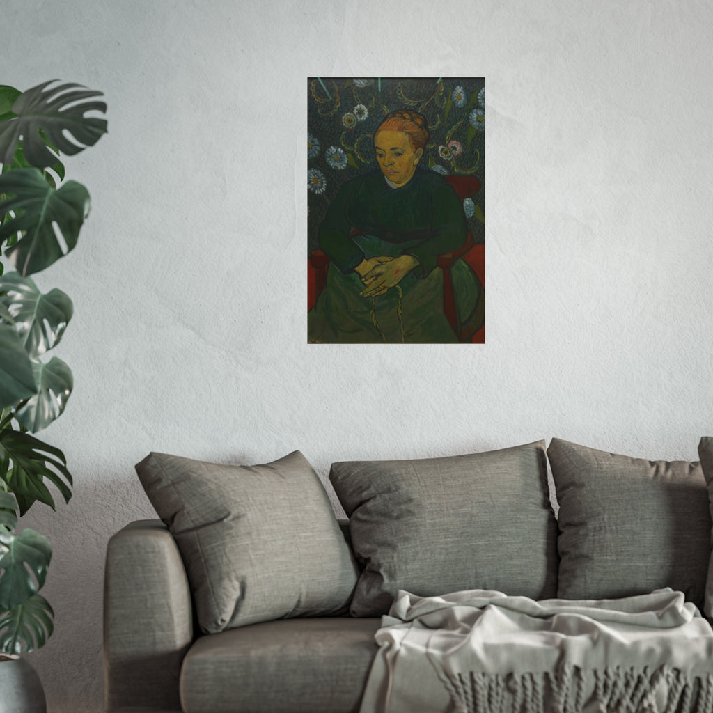 Vincent van Gogh - La Berceuse (Madame Roulin) | Fine Art Poster