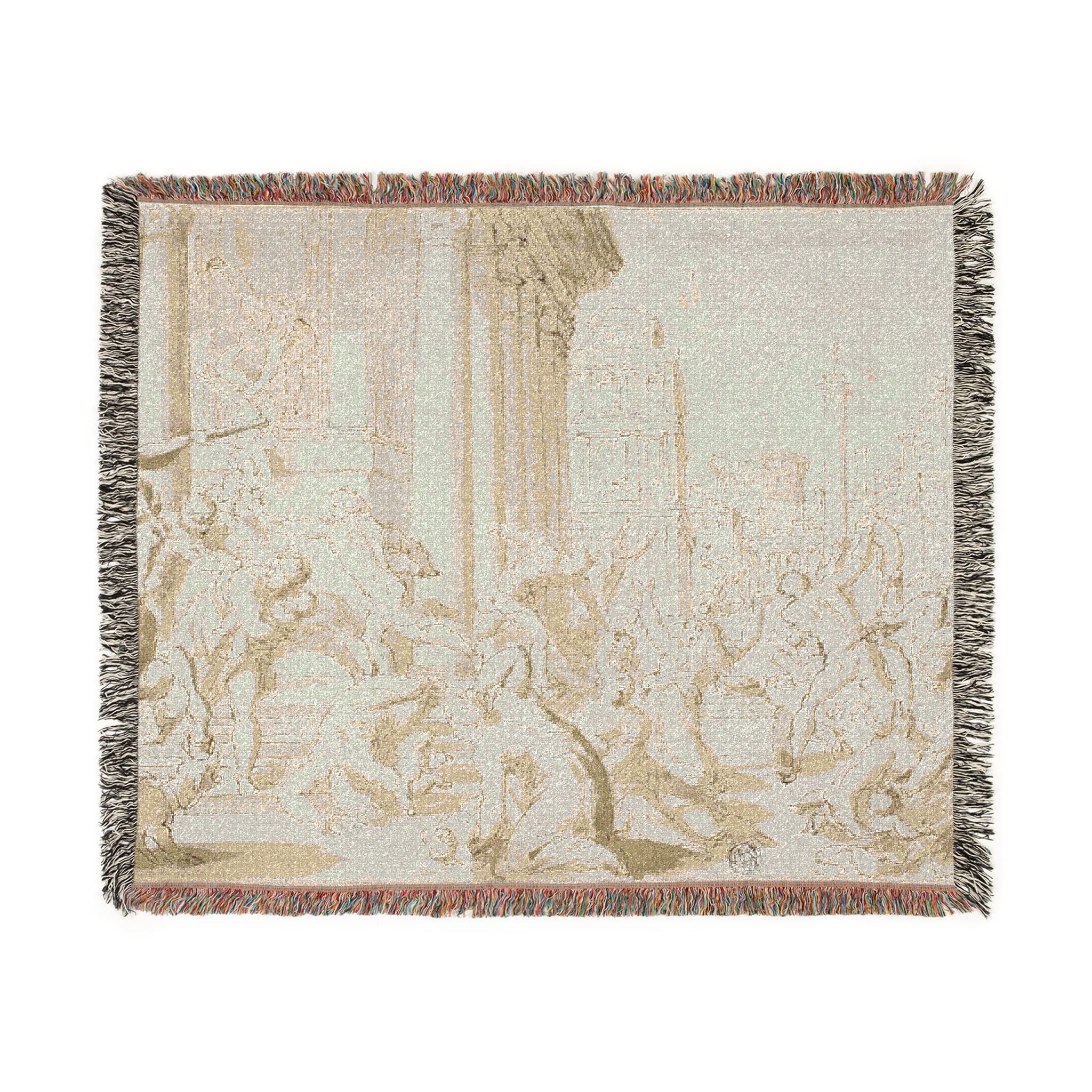 Massacre of the Innocents After Nicolas Poussin Tapestry Blanket