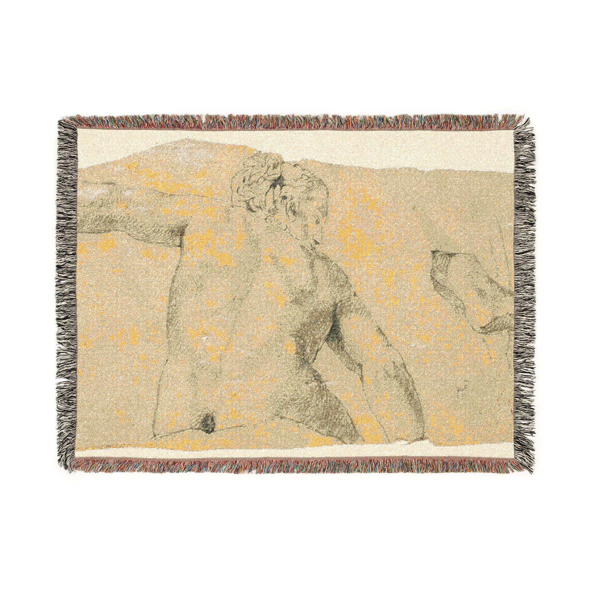 Eugène Delacroix - Allegory of Love Infidelity | Woven Tapestry Blanket