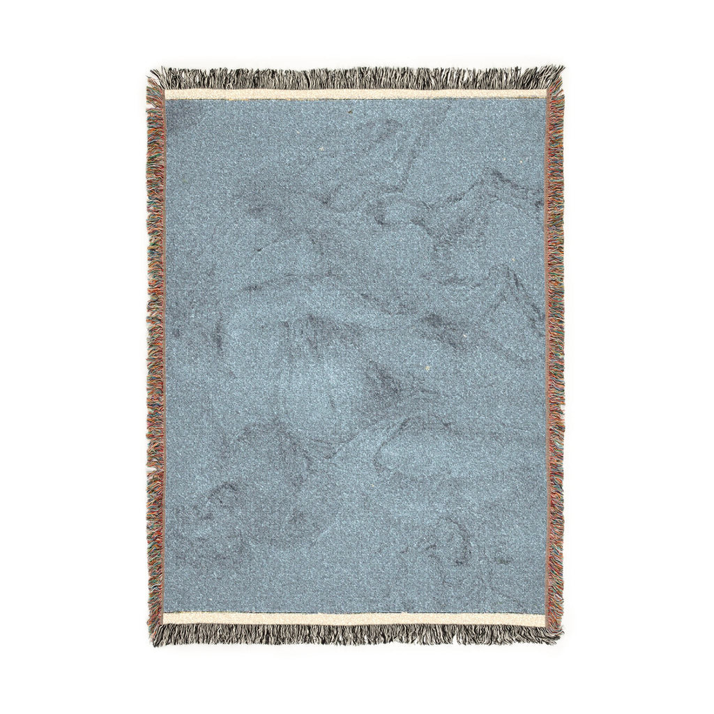 Peter Paul Rubens - Silenus Supported by Two Satyrs | Woven Tapestry Blanket