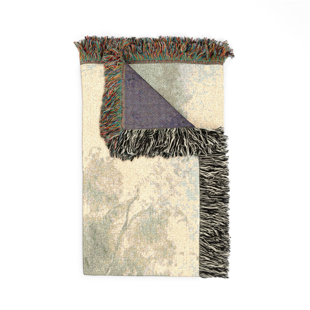 Jean Baptiste Camille Corot - Bent Tree by the Water | Woven Tapestry Blanket