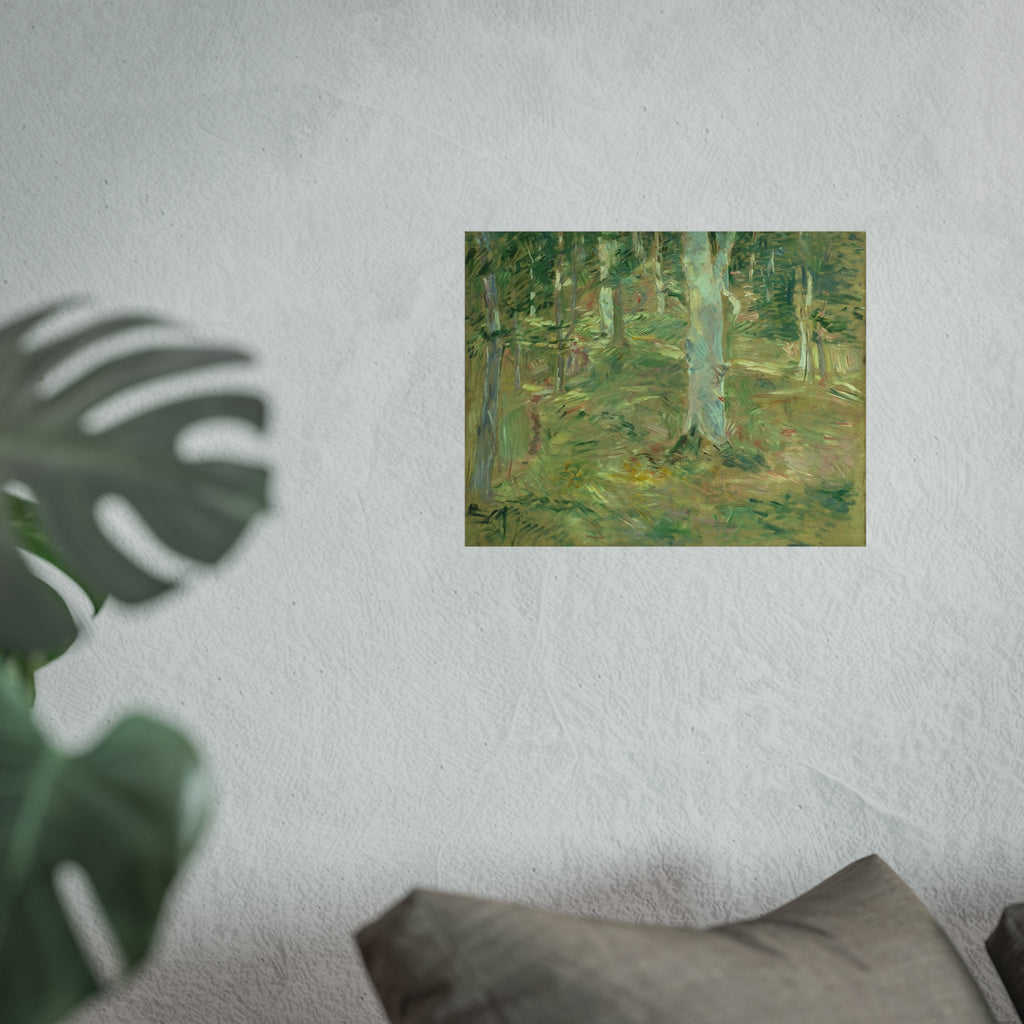 Berthe Morisot - Forêt de Compiègne | Fine Art Poster