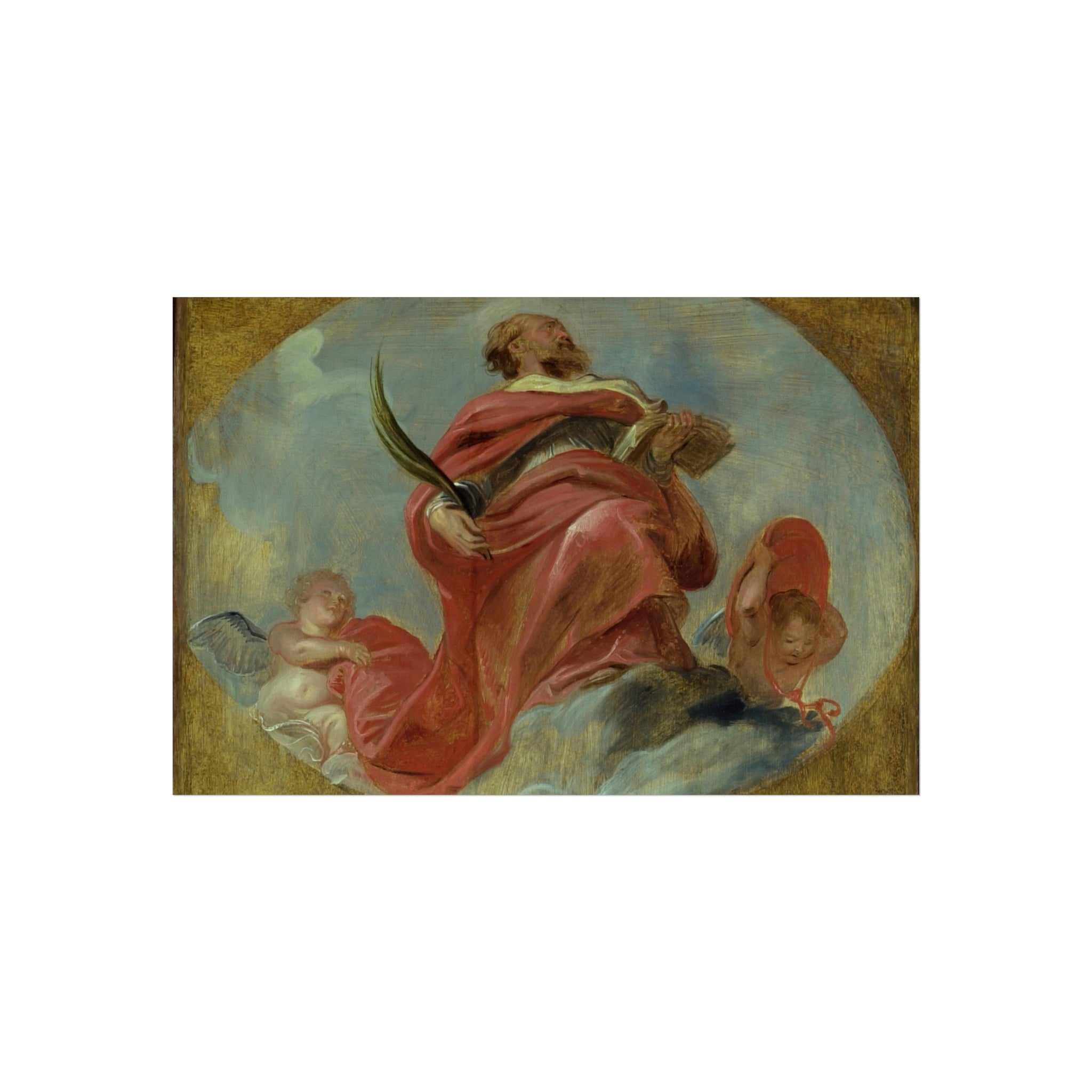 Peter Paul Rubens - St. Albert of Louvain | Fine Art Poster