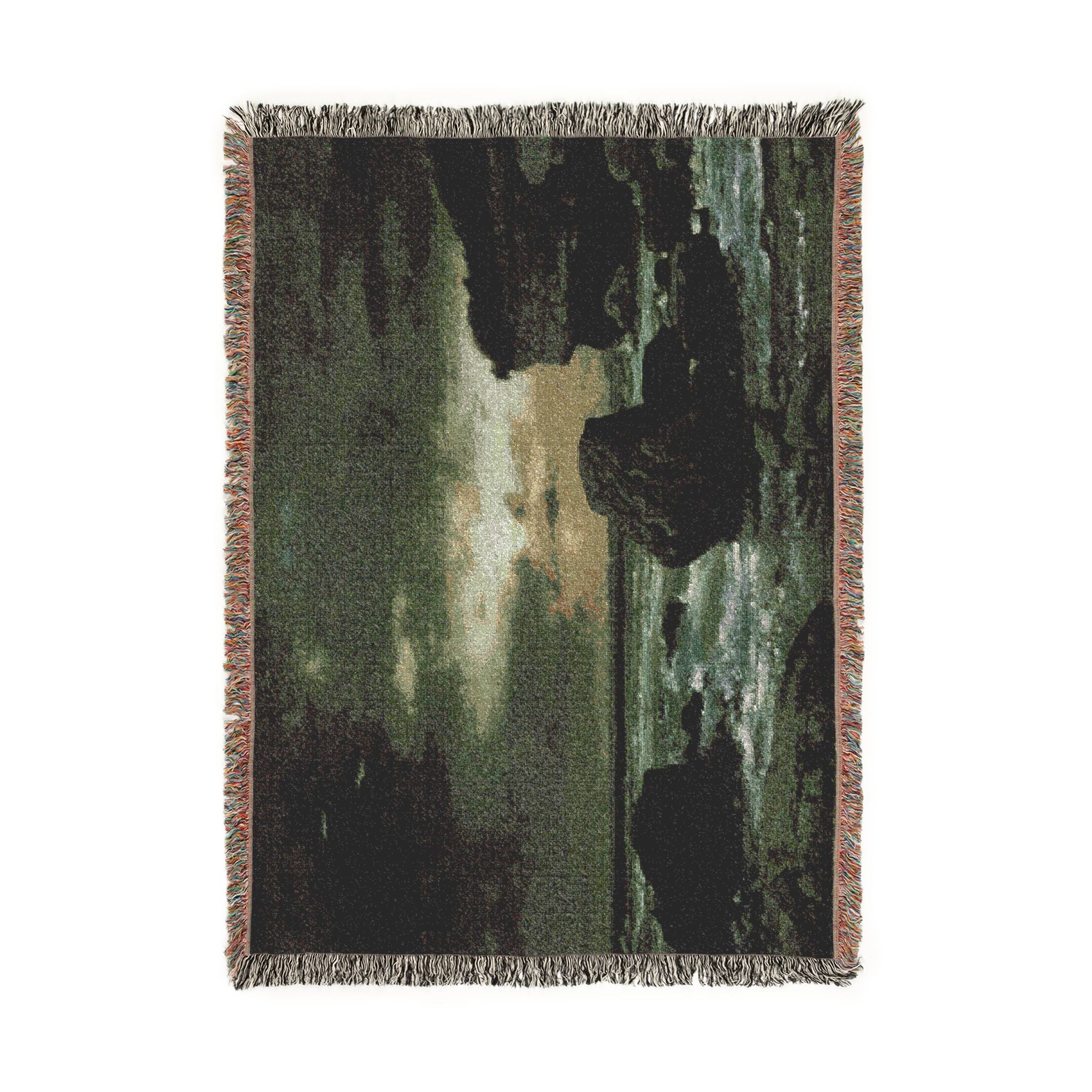 George Inness - A Marine | Woven Tapestry Blanket