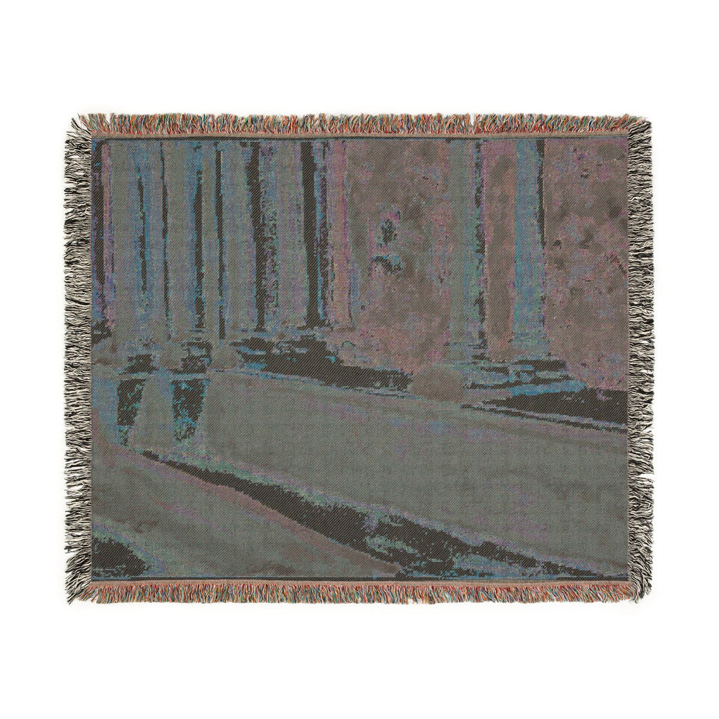John Singer Sargent - Tarragona Terrace and Garden | Woven Tapestry Blanket