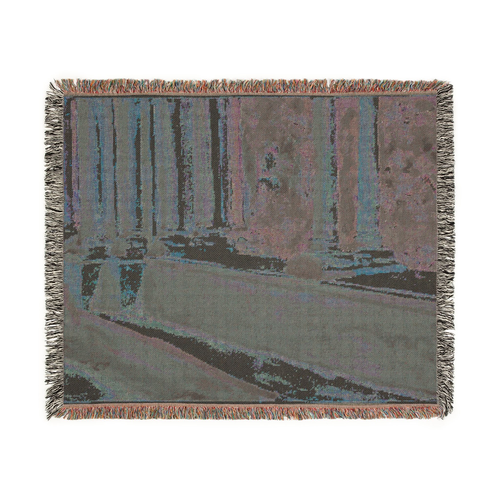 John Singer Sargent - Tarragona Terrace and Garden | Woven Tapestry Blanket
