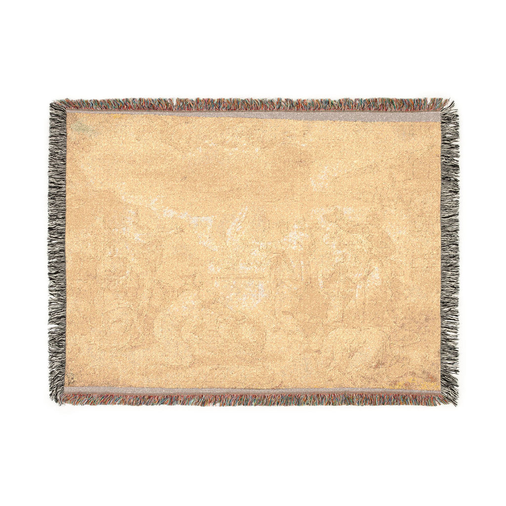 Nicolas Poussin - Noah's Sacrifice | Woven Tapestry Blanket