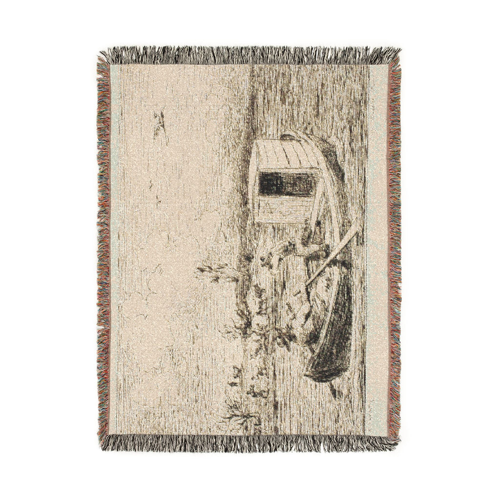 Charles François Daubigny - Cambronne's Word | Woven Tapestry Blanket